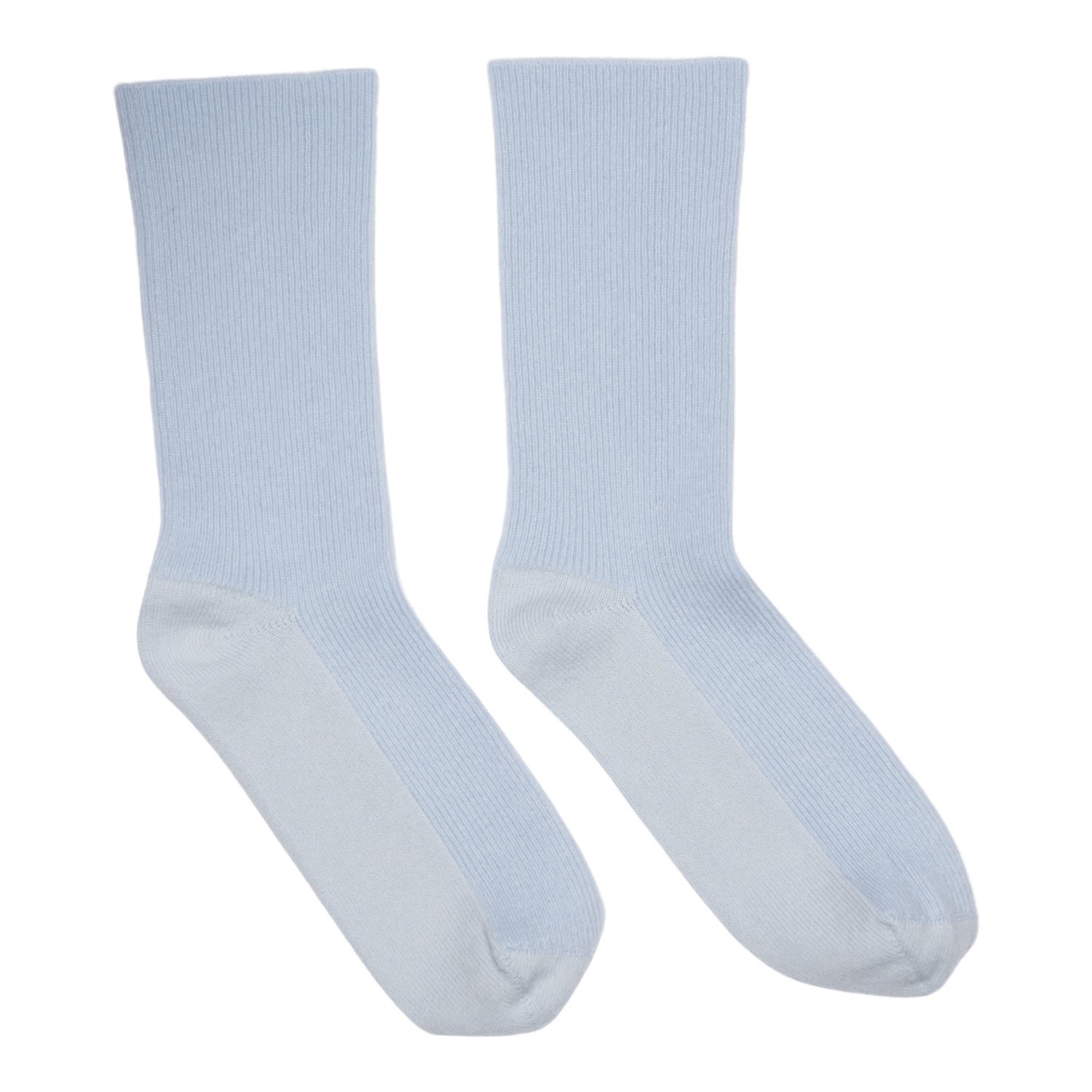 Loop Cashmere Women's Cashmere Sock In Whisper Blue In Blue