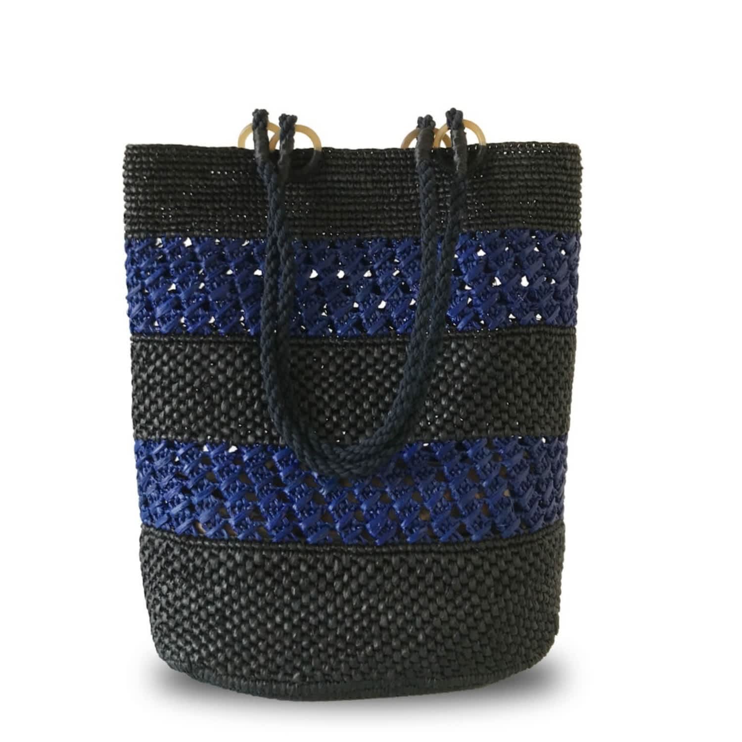 raffia beach bag