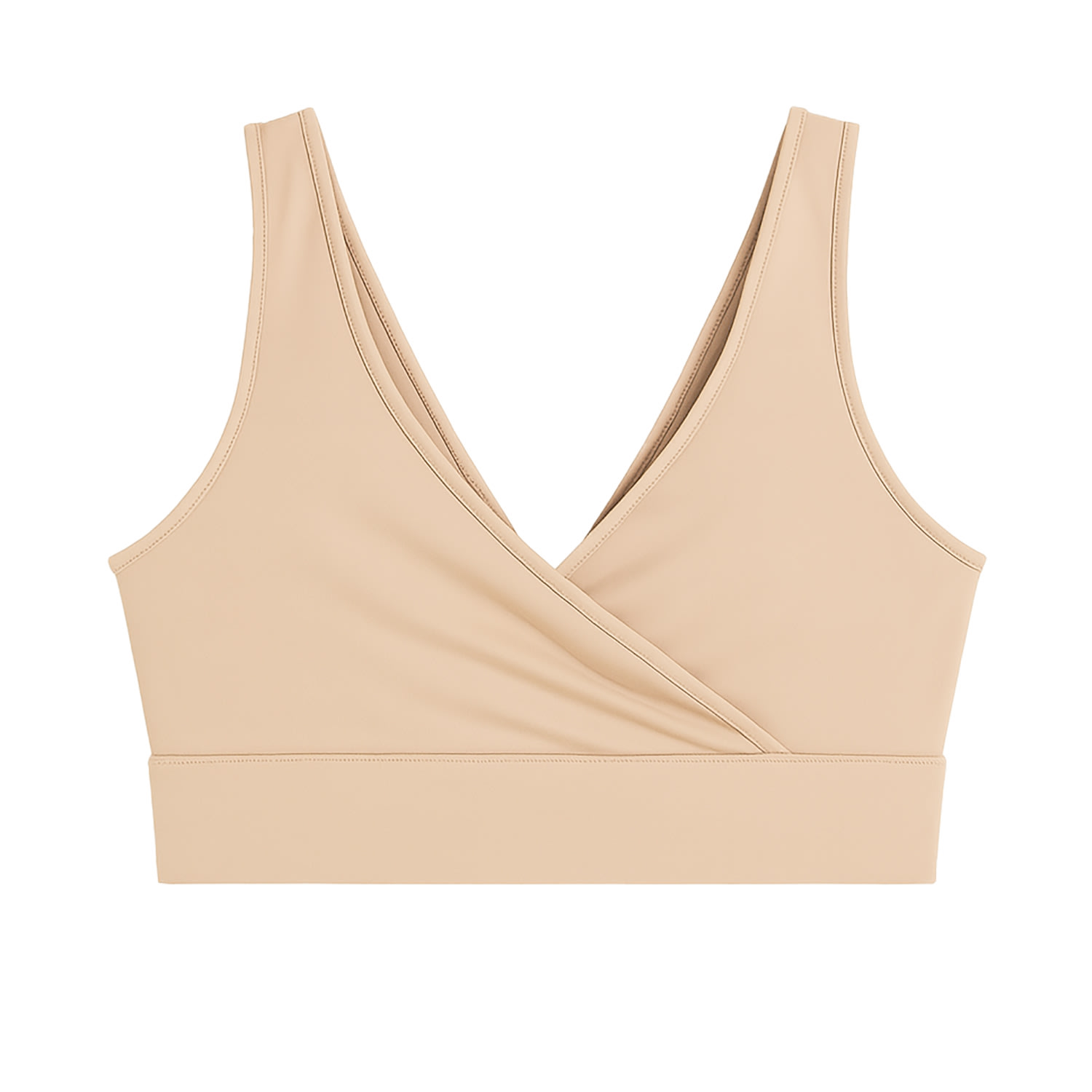 Hrmn8 Women's Neutrals Slip Wrap Bra In Neutral