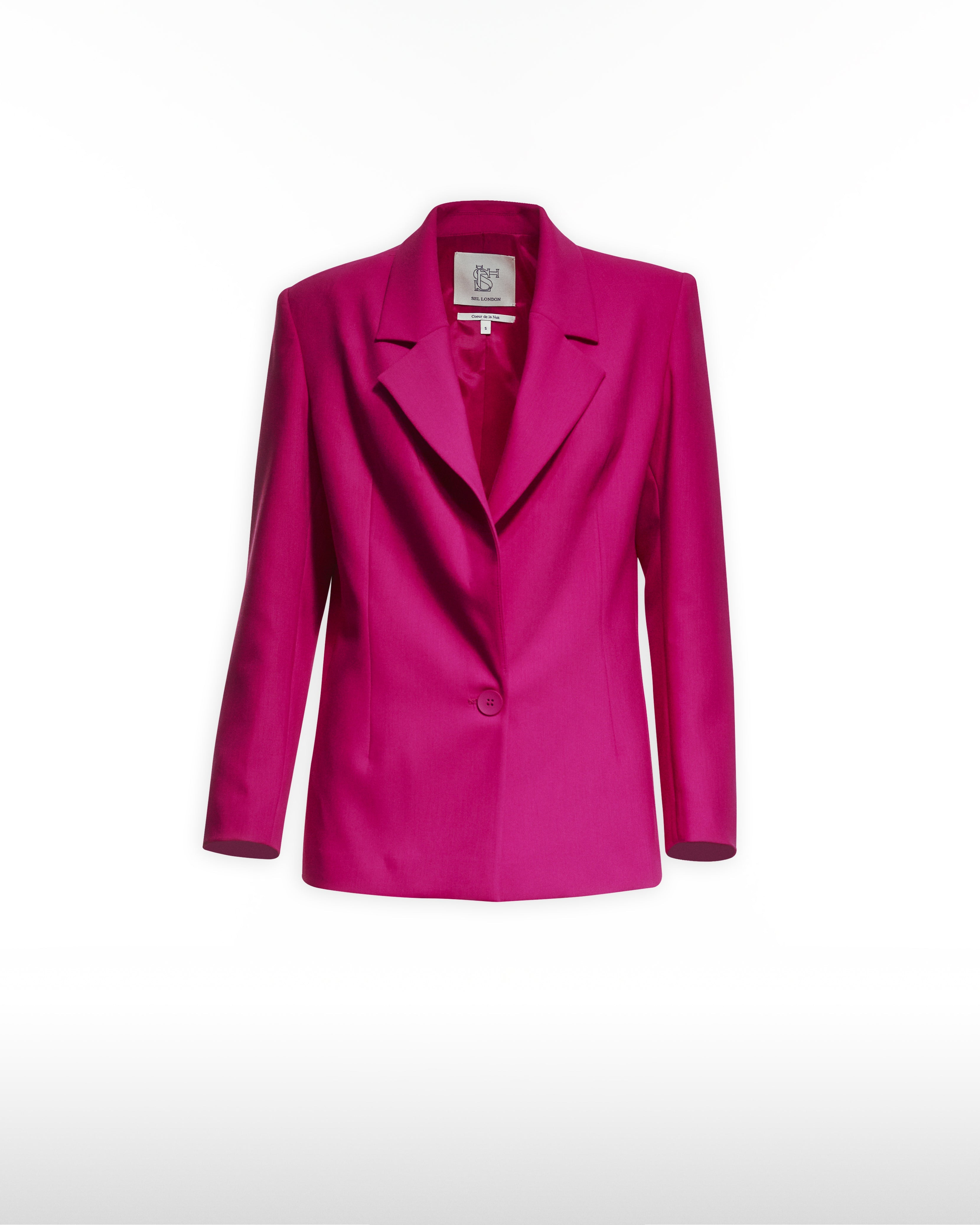 Maison Sél Women's Oversized Jacket – Pink