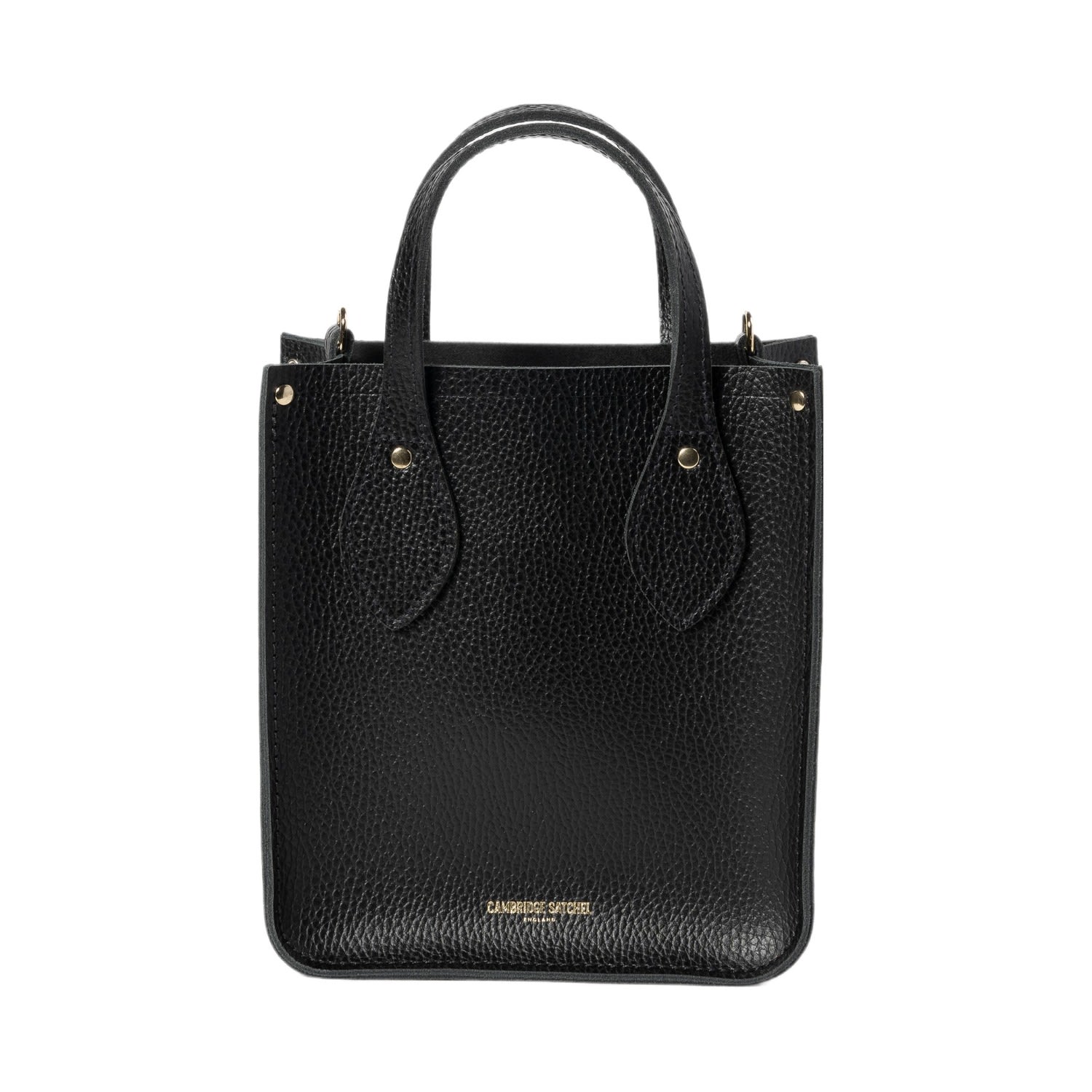 Women’s The Mini Tote - Black Celtic Grain The Cambridge Satchel Co.