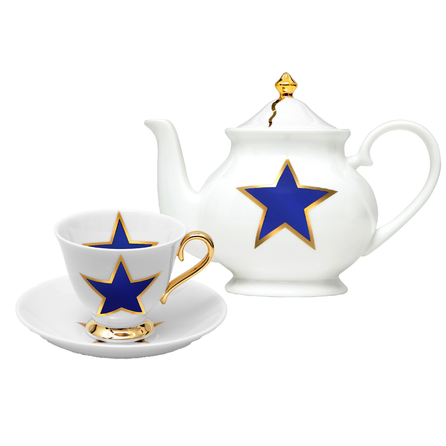 Lucky Stars Tea For One Tea Set Melody Rose London