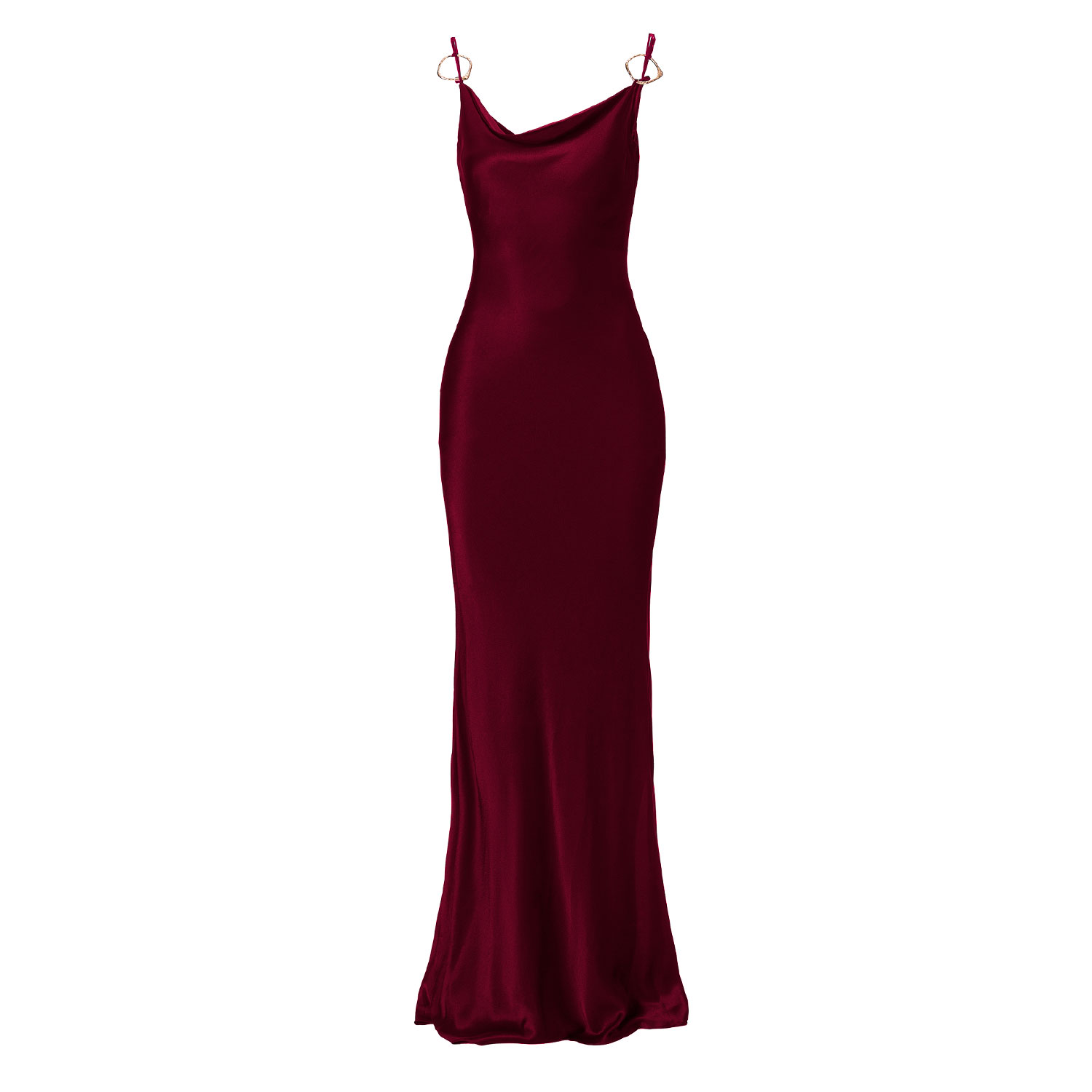 Moos Studio After Dark Dress In Brown/red