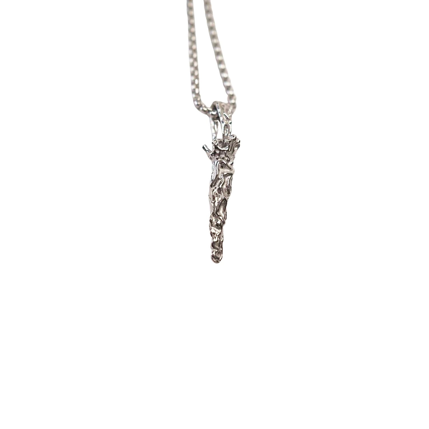 Iskra Women's Royal Horn Silver Necklace