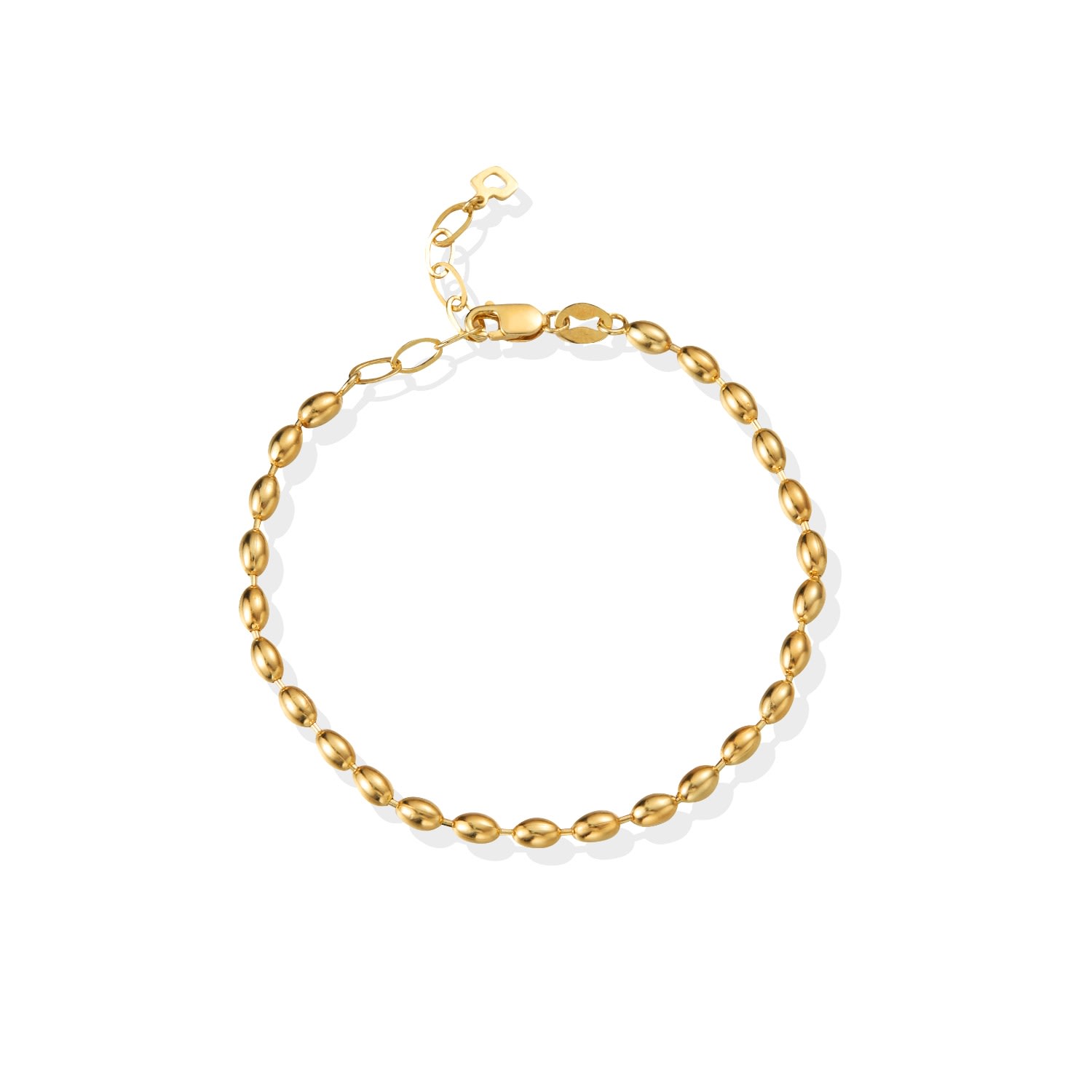 Lait & Lune Women's Boa Beaded Bracelet - 18k Gold Vermeil In Gold