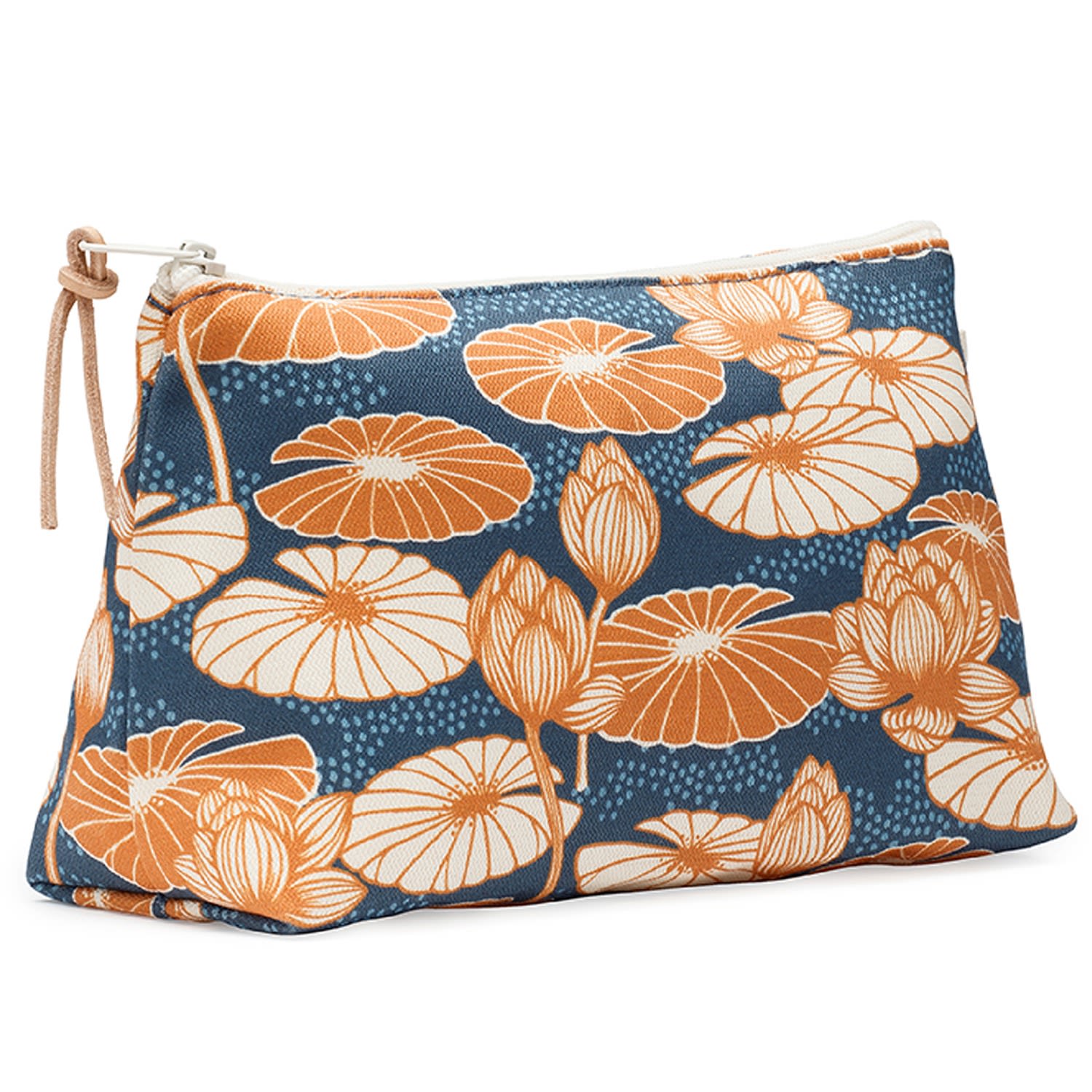 Blue / Yellow / Orange Lotus Blue Orange Wash Bag L Large Gyllstad