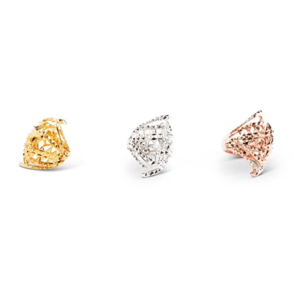 Gucci The Blades Of Octopi Gold Ring