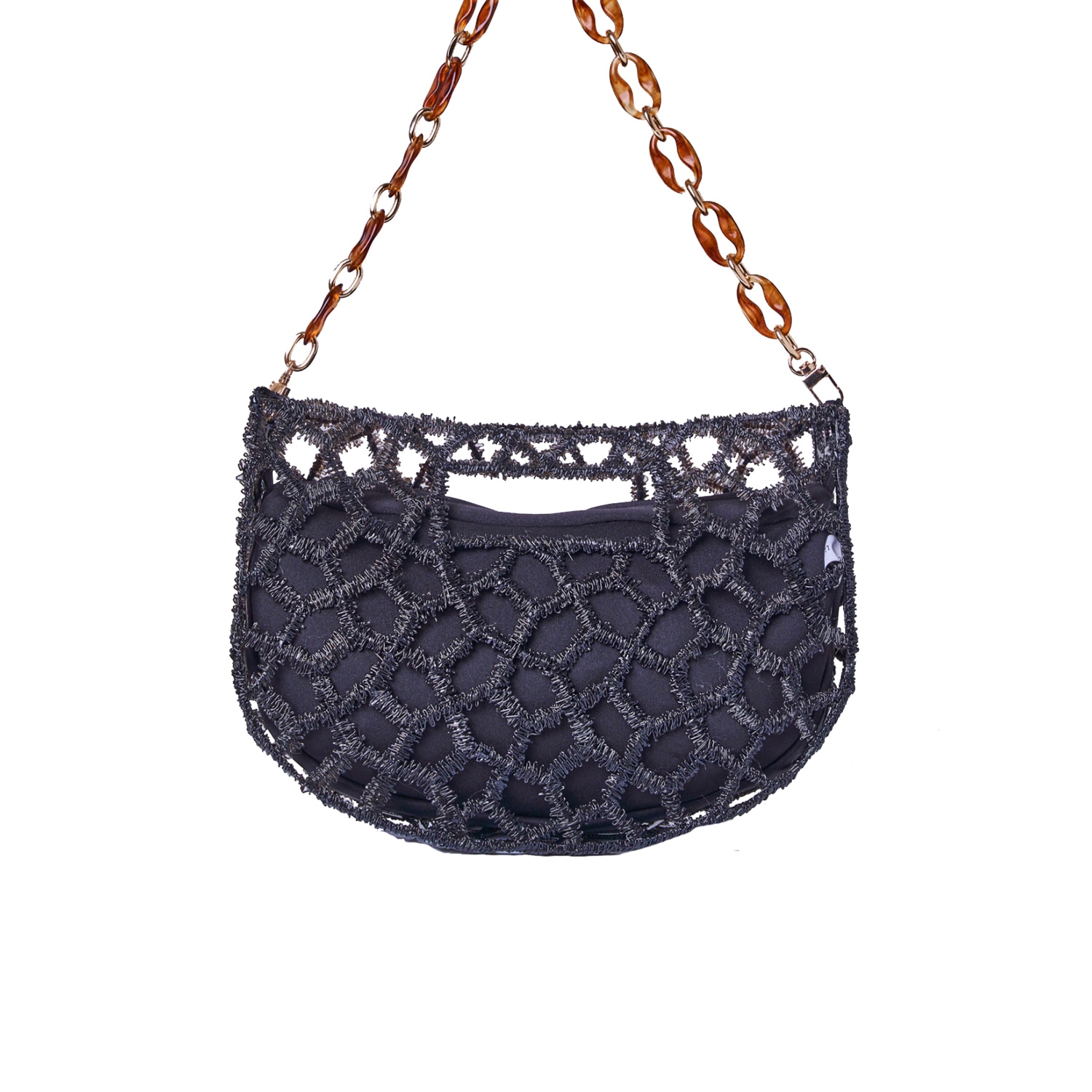 Women’s Moon Bead Bag - Black Masum Karimi