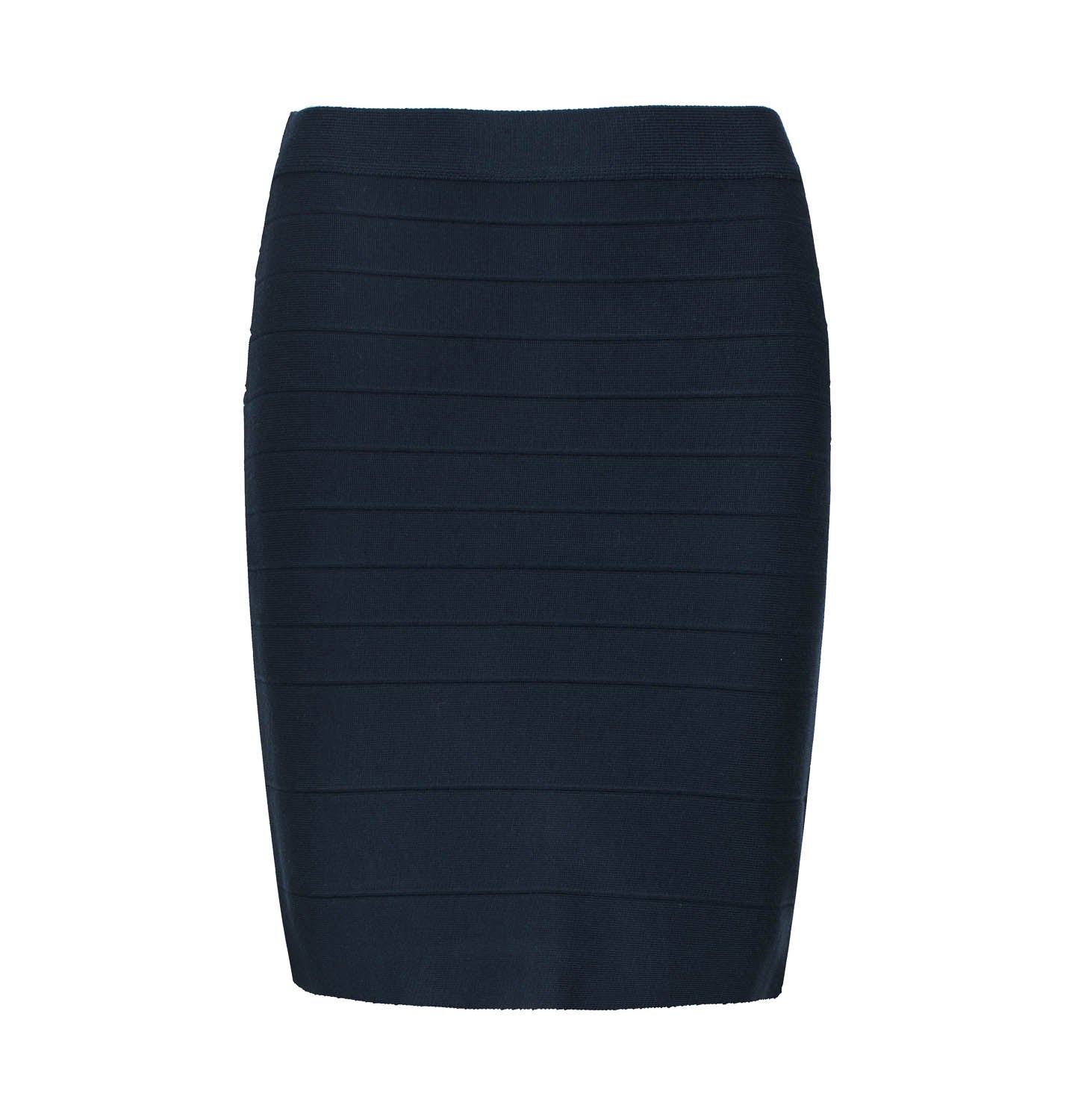 Conquista Women's Fitted Blue Skirt By Si Fashion In Blue