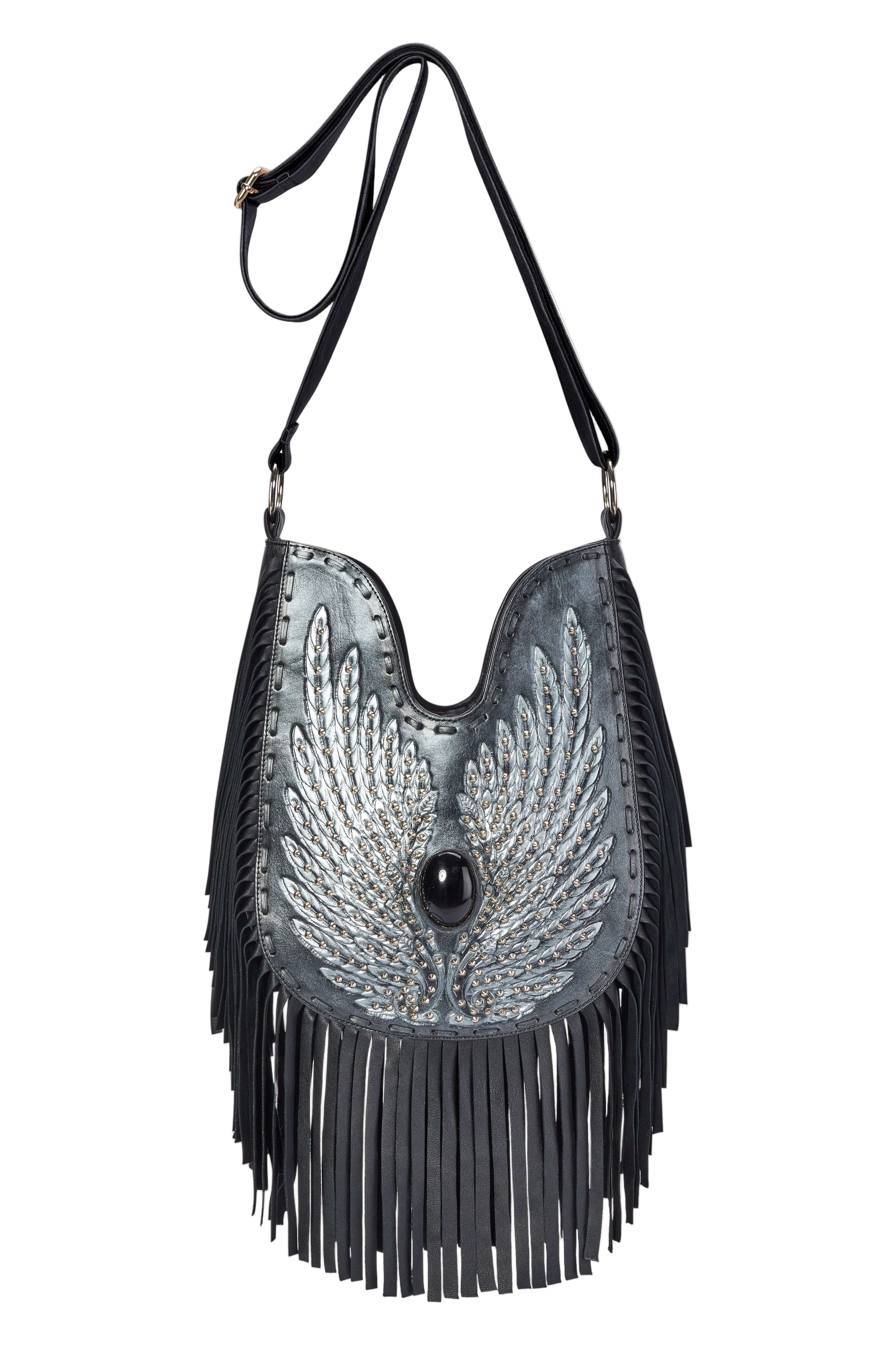 Jodi Lee Women's Mini Jaz Bag Black In Black