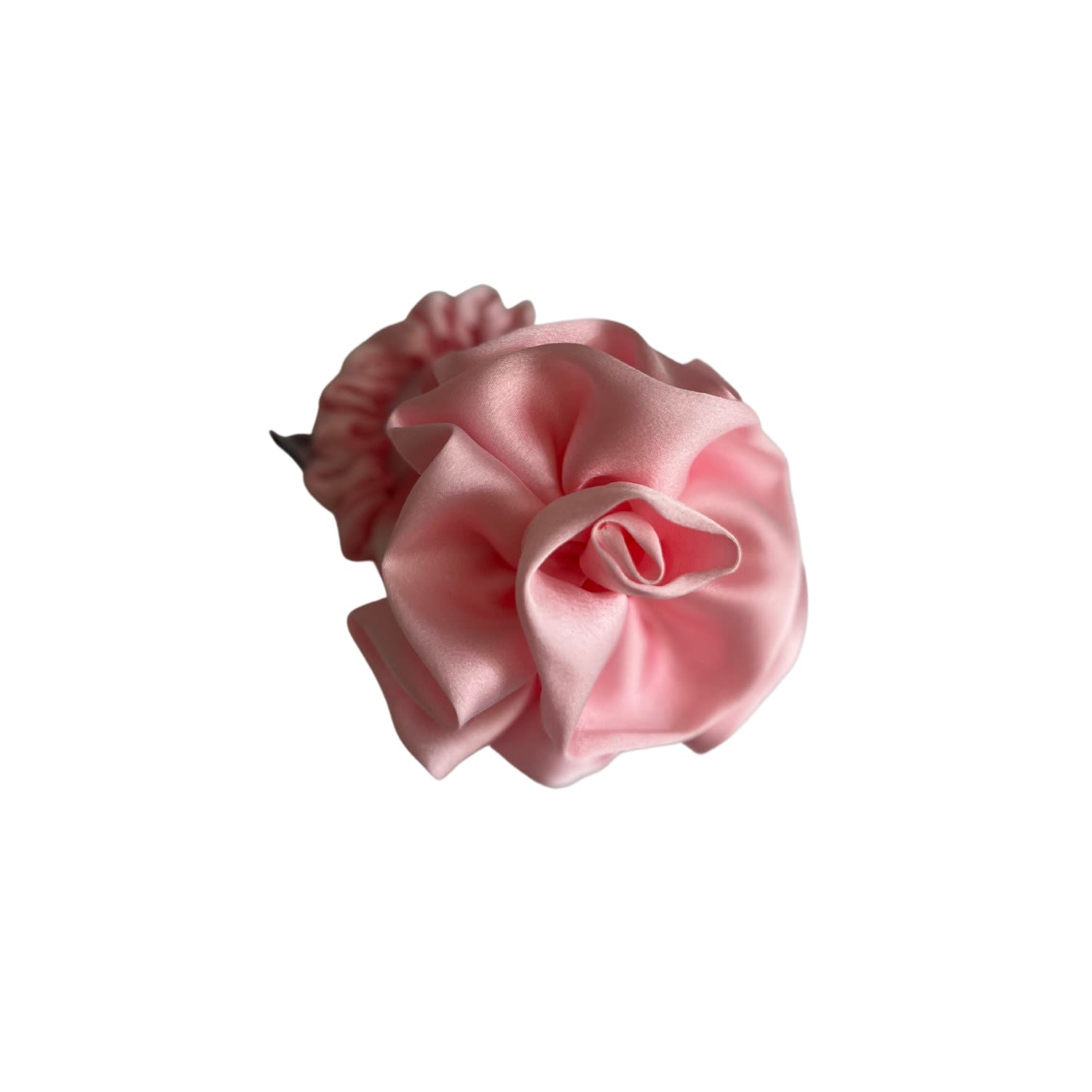 Sylki Women's Flower Applique Hair Tie - Pink In Pink