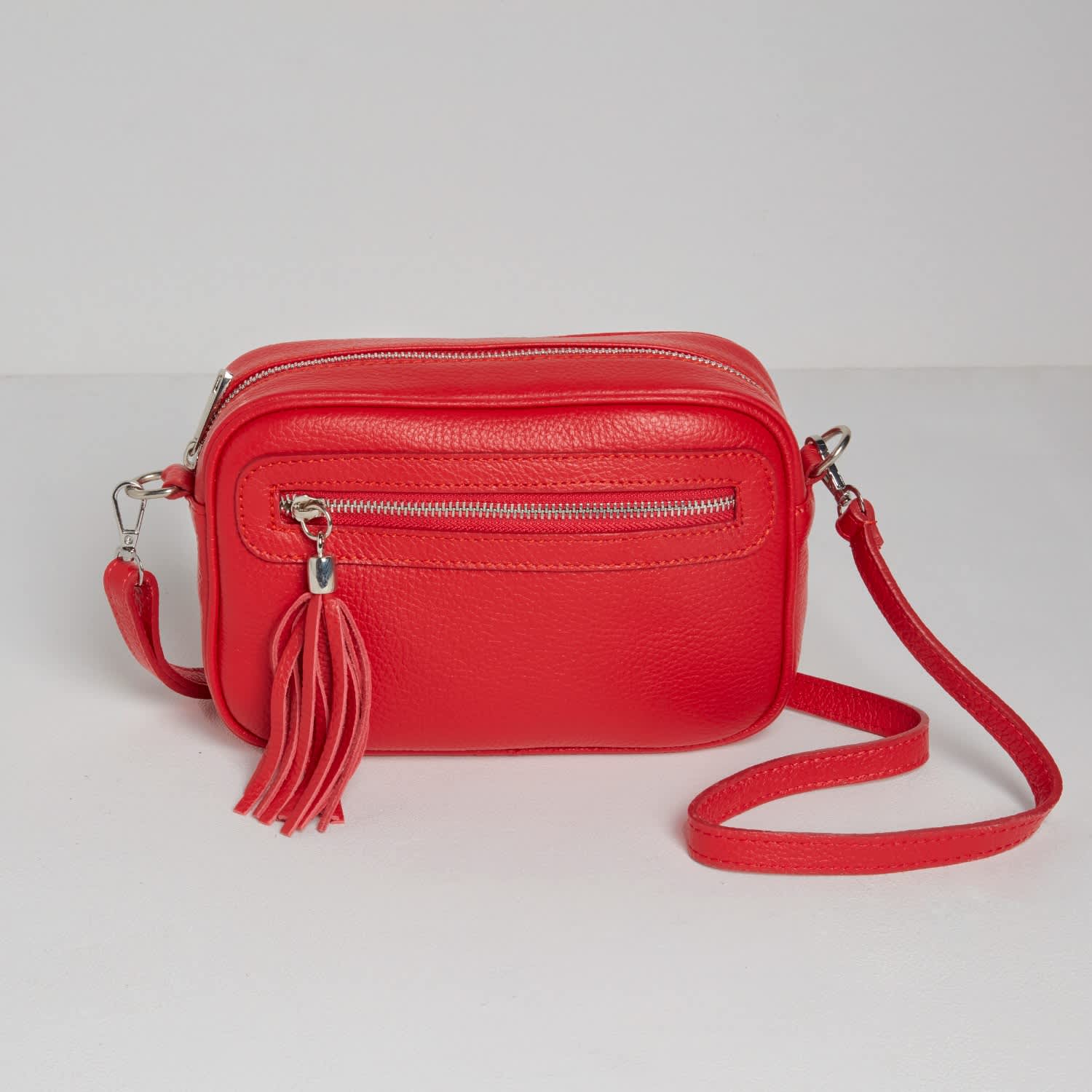 The original leather crossbody bags with interchangeable straps