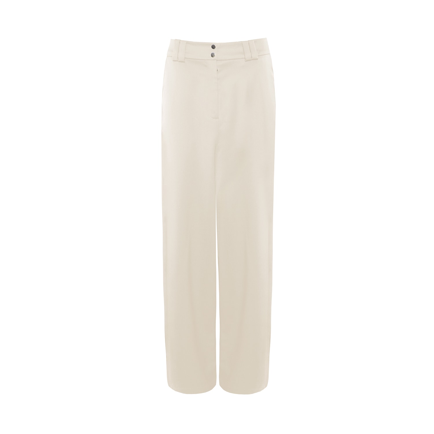 Vestiaire D'un Oiseau Libre Low Waist Trousers In White