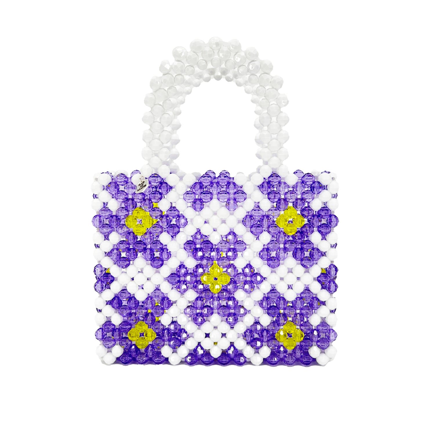 Women’s The White Lil Daisies Handbag Bad at Math