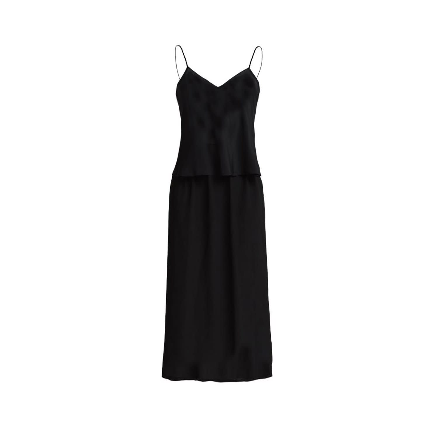 Dress Fabiana Black | MATSOUR'I | Wolf & Badger