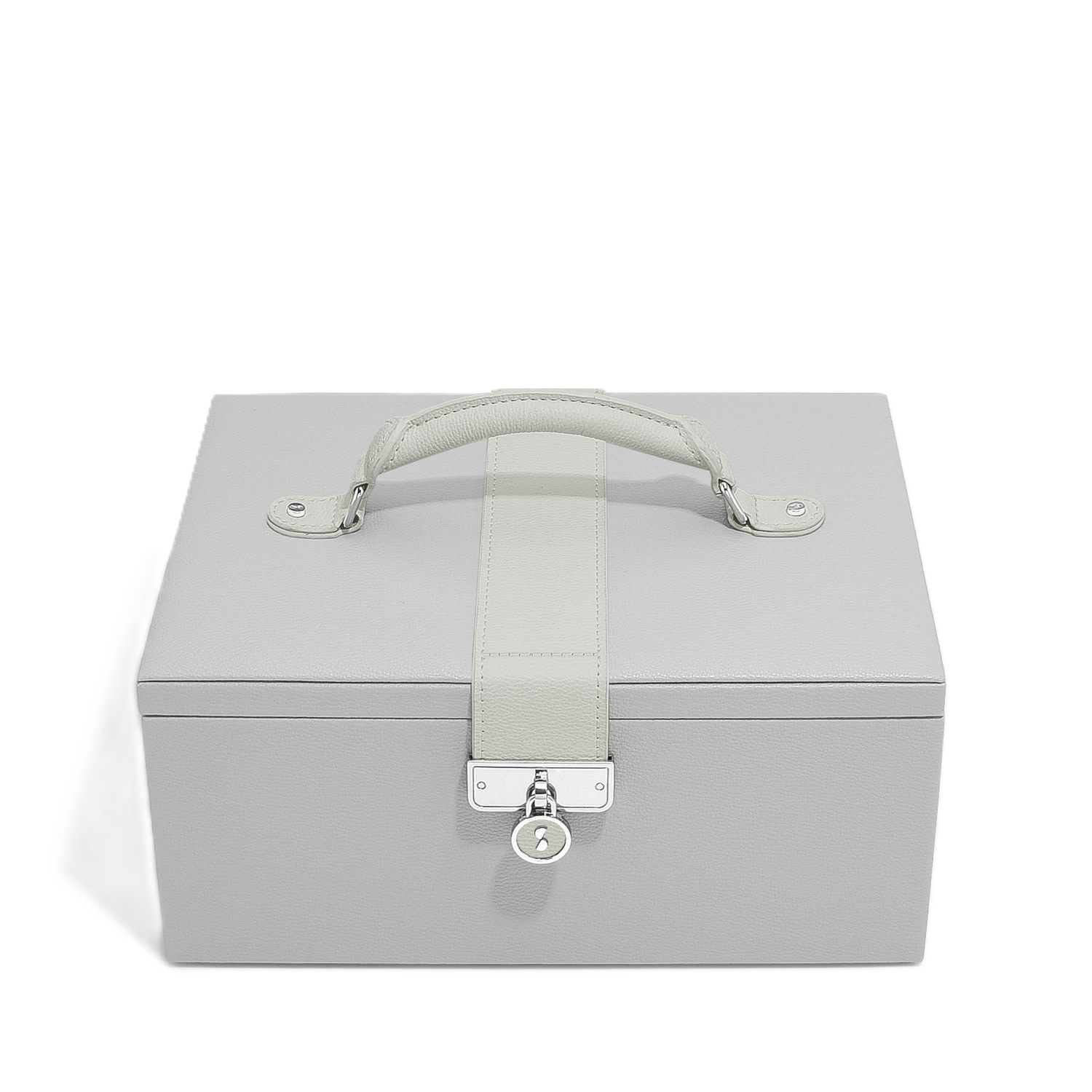 Stackers Women's  Pebble Grey Luxury Jewellery Box In Gray