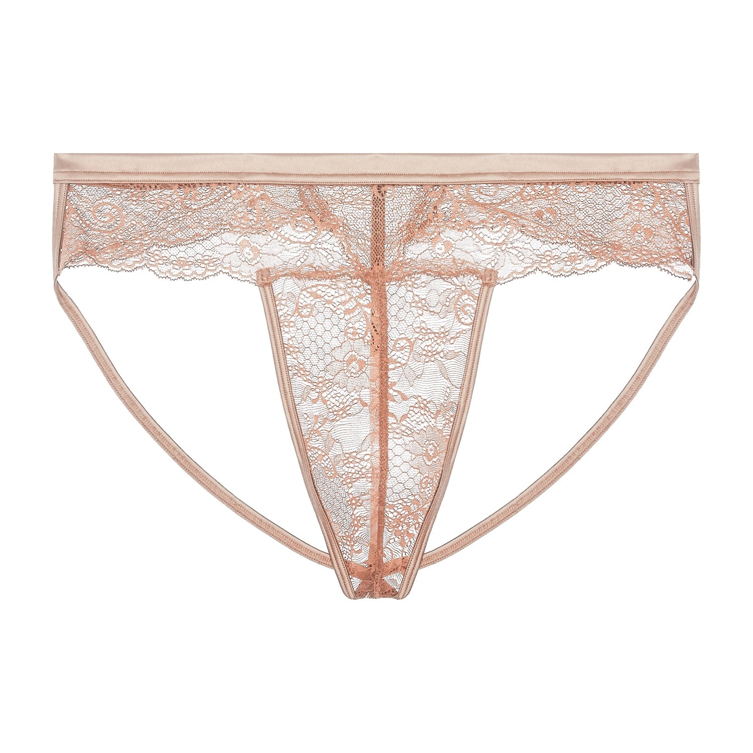 Journelle Neutrals Sapna Mens Jock Strap Thong Praline