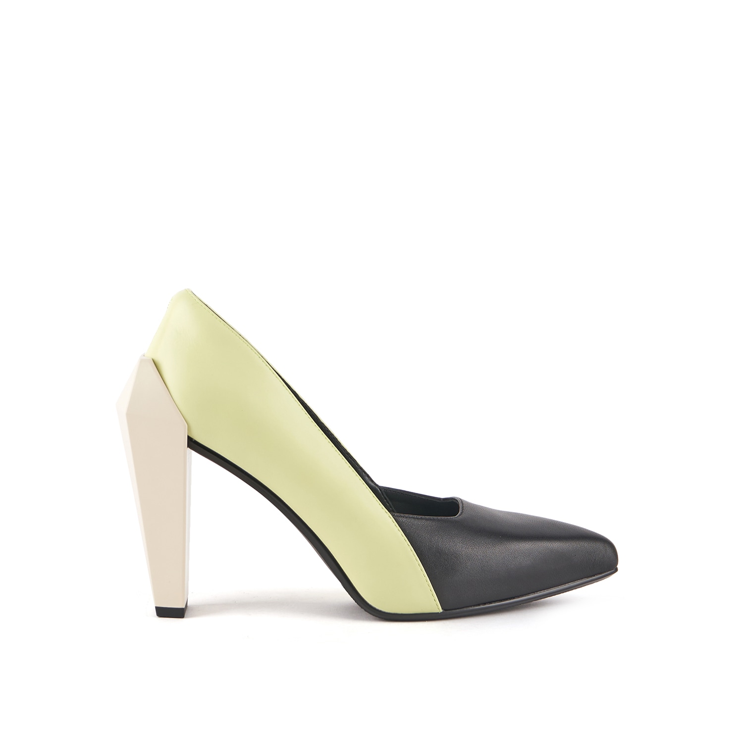 United Nude Women's Green / Neutrals / Black Gem Pump Hi - Cool Matcha In Green/black