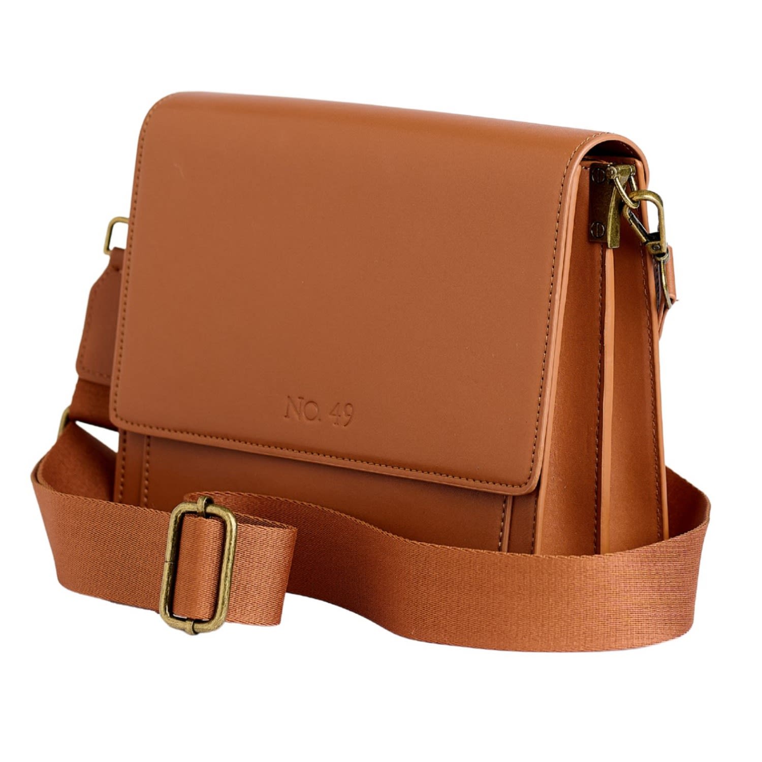 No.49 Handbags Women's Brown Fiona, Larger Version Of Fifi In Brown
