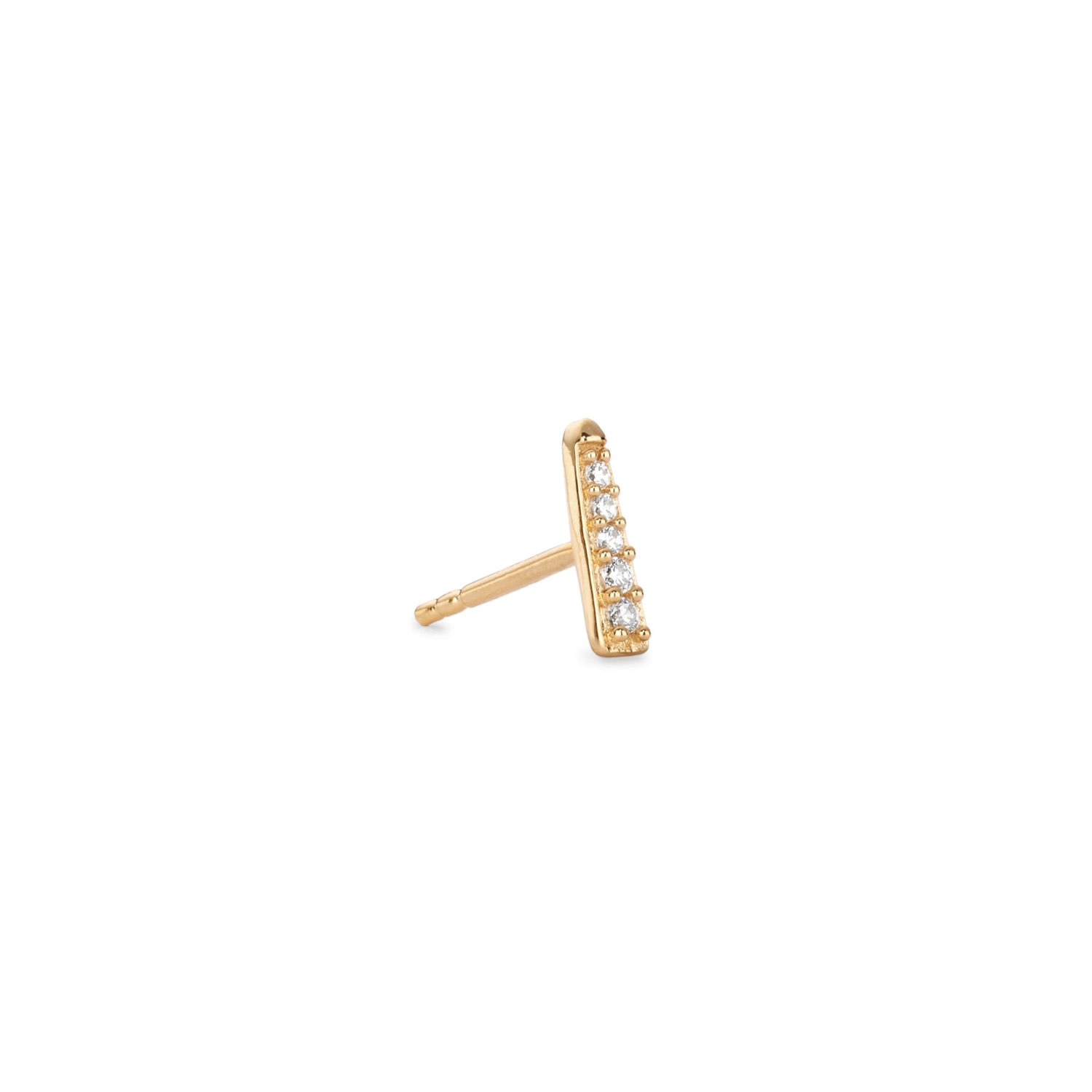 Aaria London Women's Gold / Silver Chloe Stud Earring In Multi