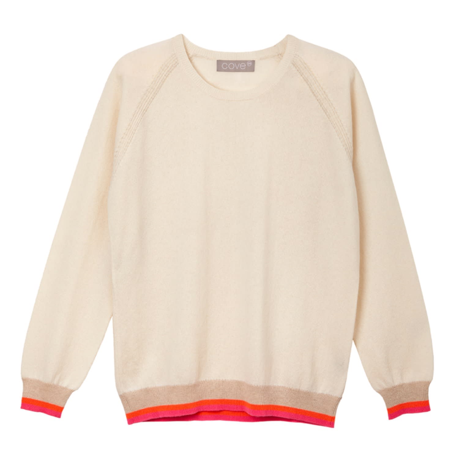 m and s cream jumper