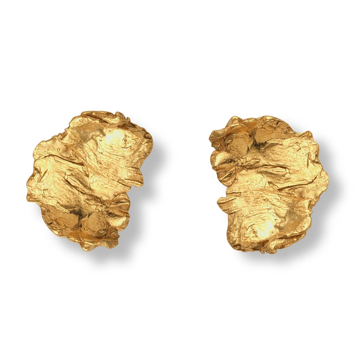 Eva Remenyi Women's Artemis Small Goddess Earrings Gold