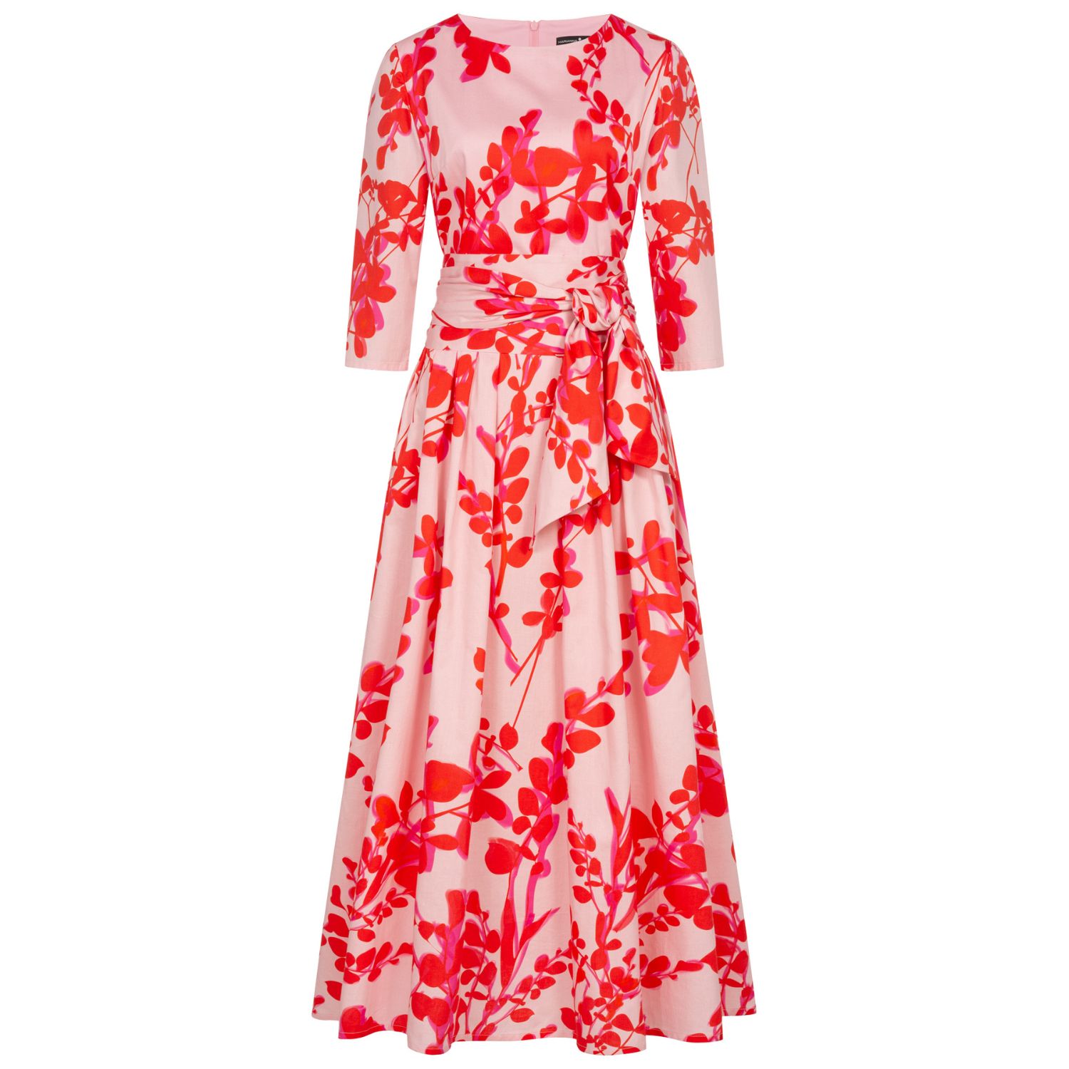 Marianna Déri Women's Red / Pink / Purple On The Vine Maxi Dress In Red/pink/purple