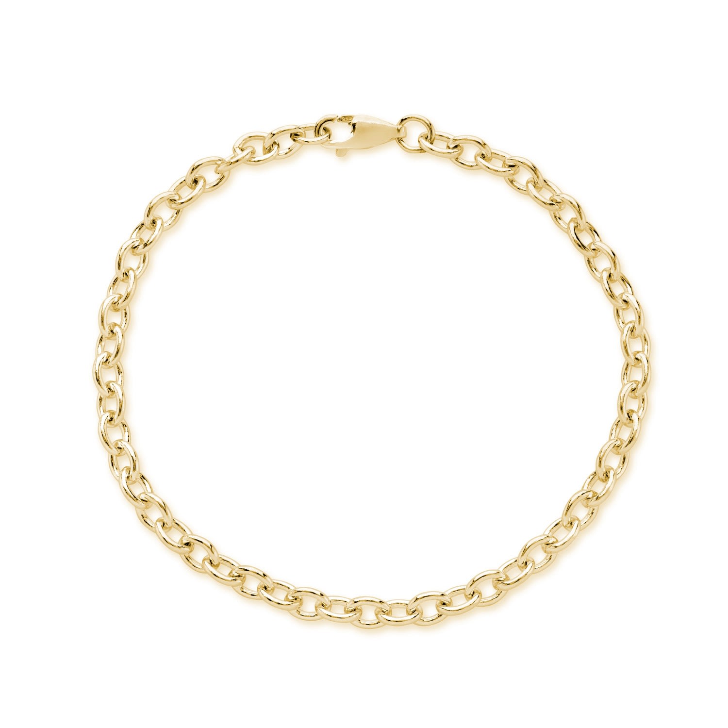 Auree Jewellery Women's Callow Gold Vermeil Trace Link Bracelet In Gold