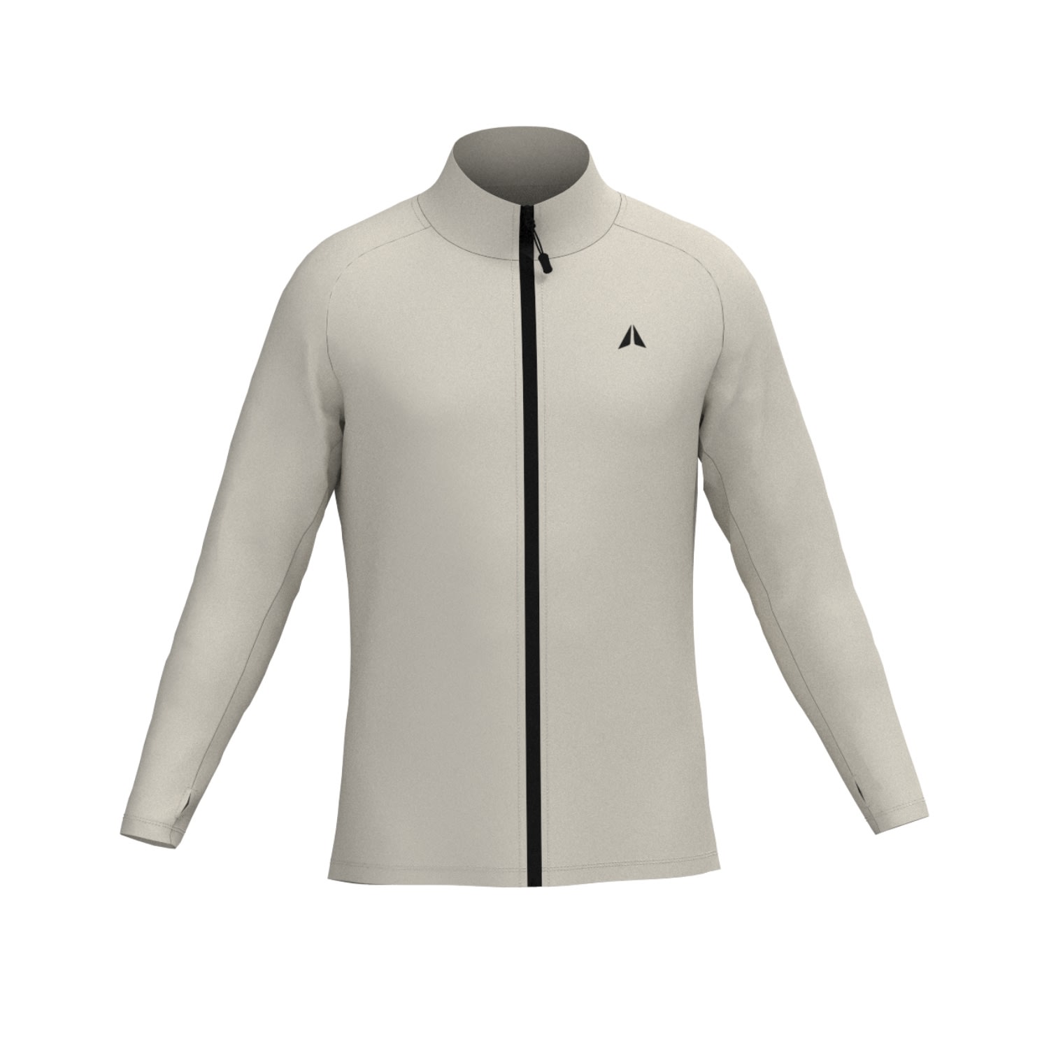 Aora Athletics Men's Running Jacket - White In Neutral