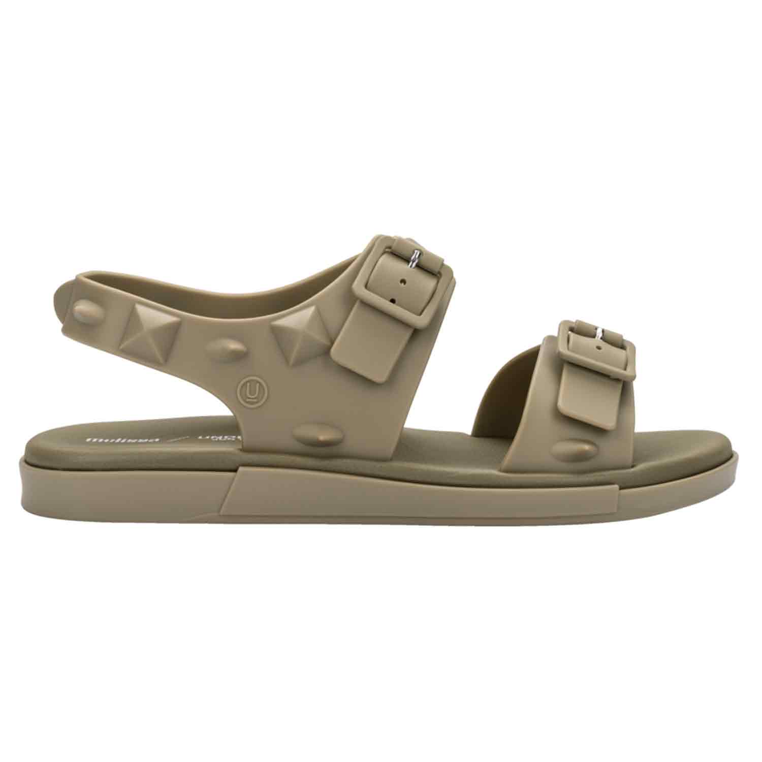 Melissa Women's Brown Spikes Sandal X Undercover - Beige In Brown