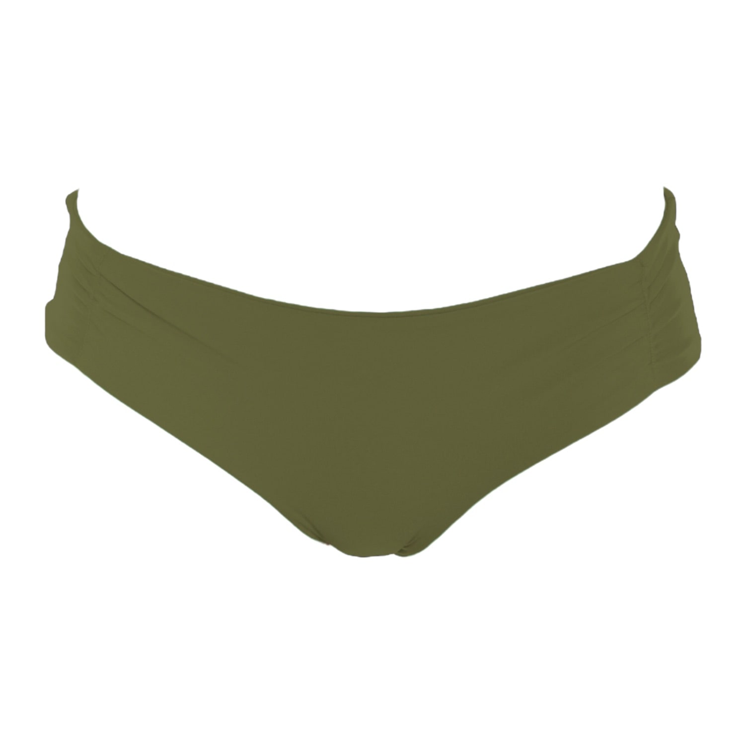 Rêve De Rive Women's Ramya Hunter Green Bikini Bottom In Green
