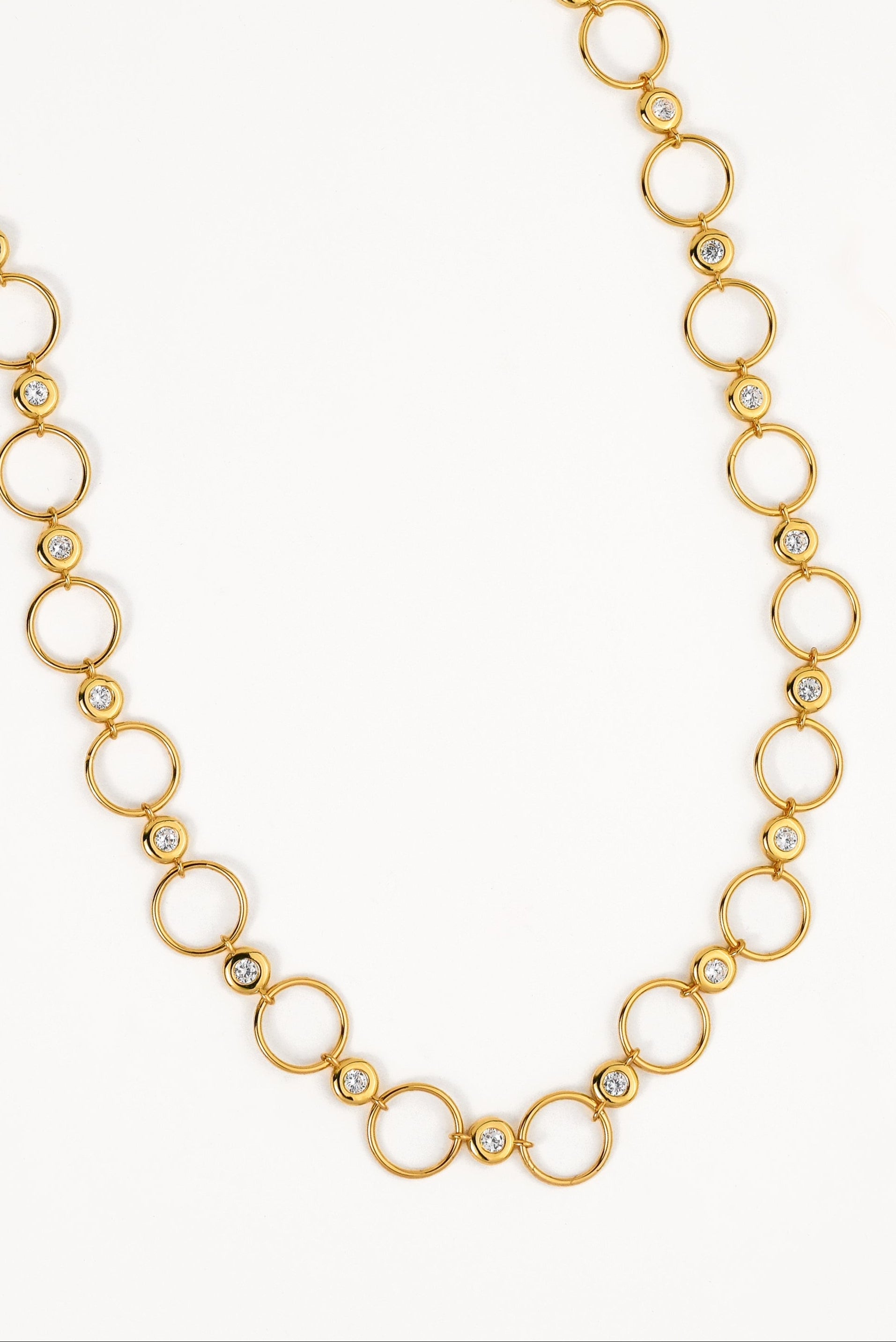 Zynnia Collective Women's Gold Lattice Necklace In Gold