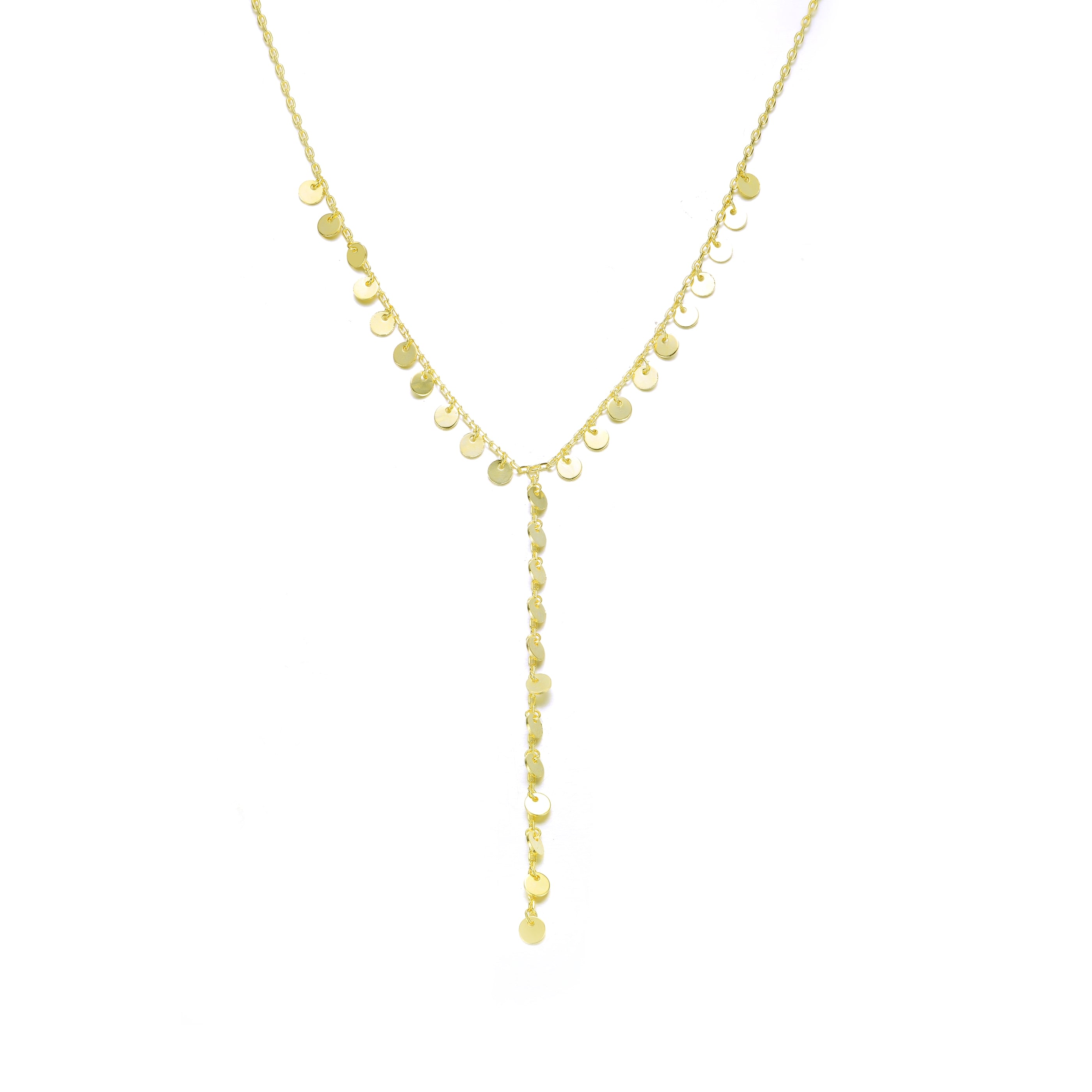 Genevive Jewelry Women's Rachel Glauber Gold Plated Y Neck Necklace In Gold