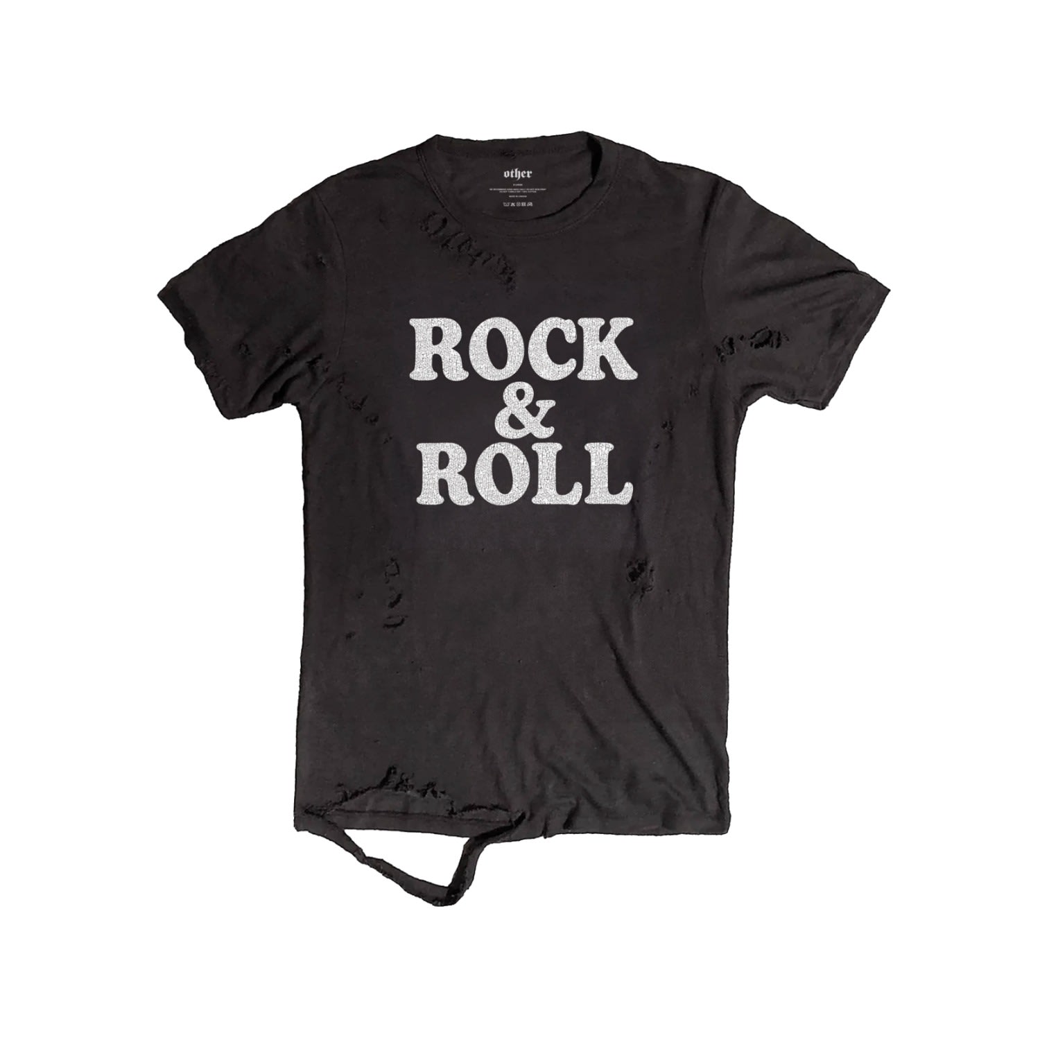 Other Uk Men's Rock & Roll Thrasher Tee In Black