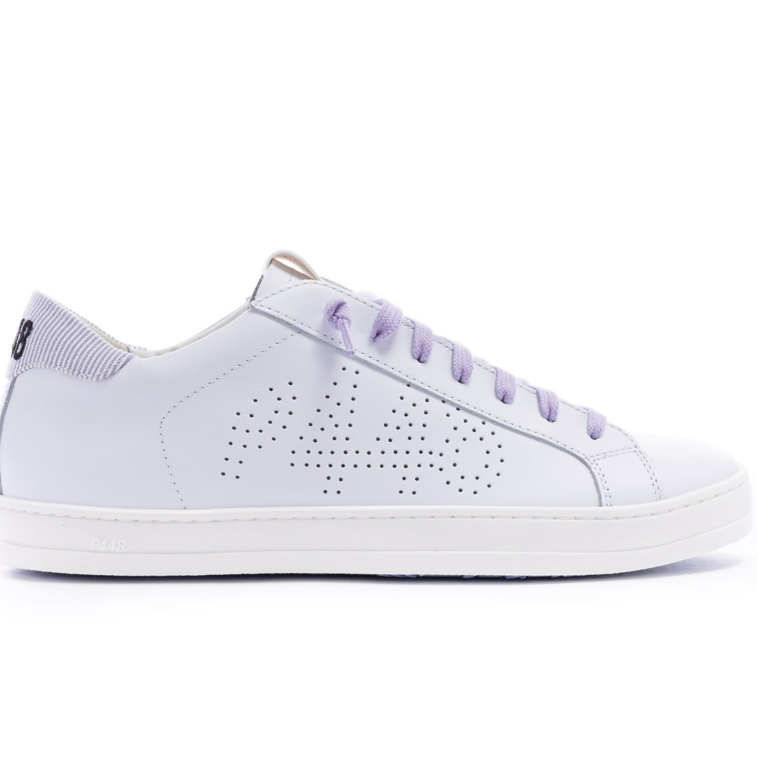 P448 Women's Pink / Purple John White/ Purple Stripe Sneaker In Pink/purple