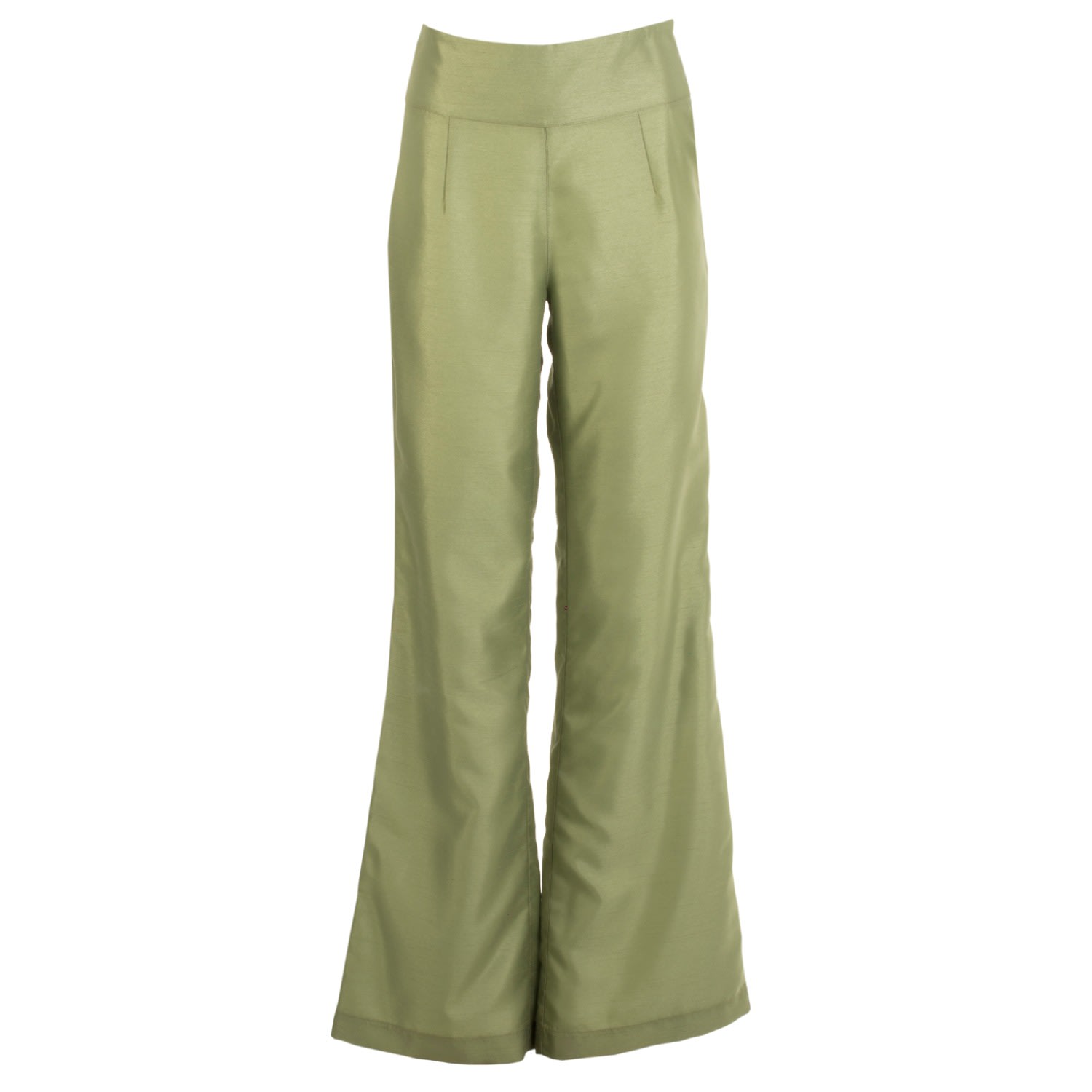 Women’s Green Julia Pants In Lime Medium Roses are Red