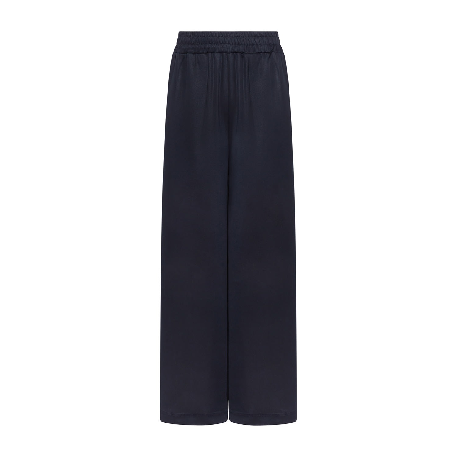 Women’s Madrid Wide Leg Tencel Trousers Navy Blue Extra Small Steén