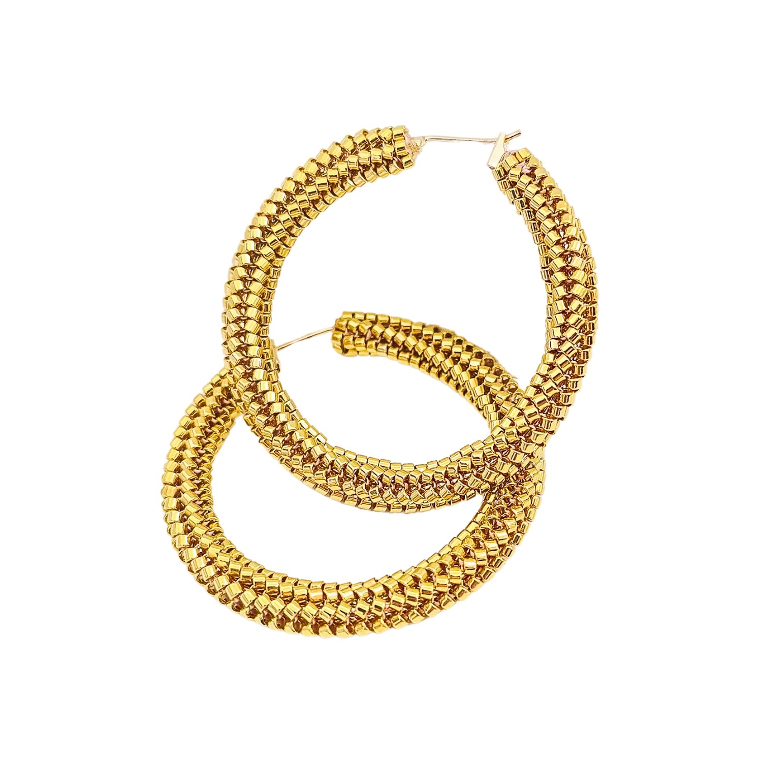 Jeannierichard Women's Classique Gold Maxi Hoops By