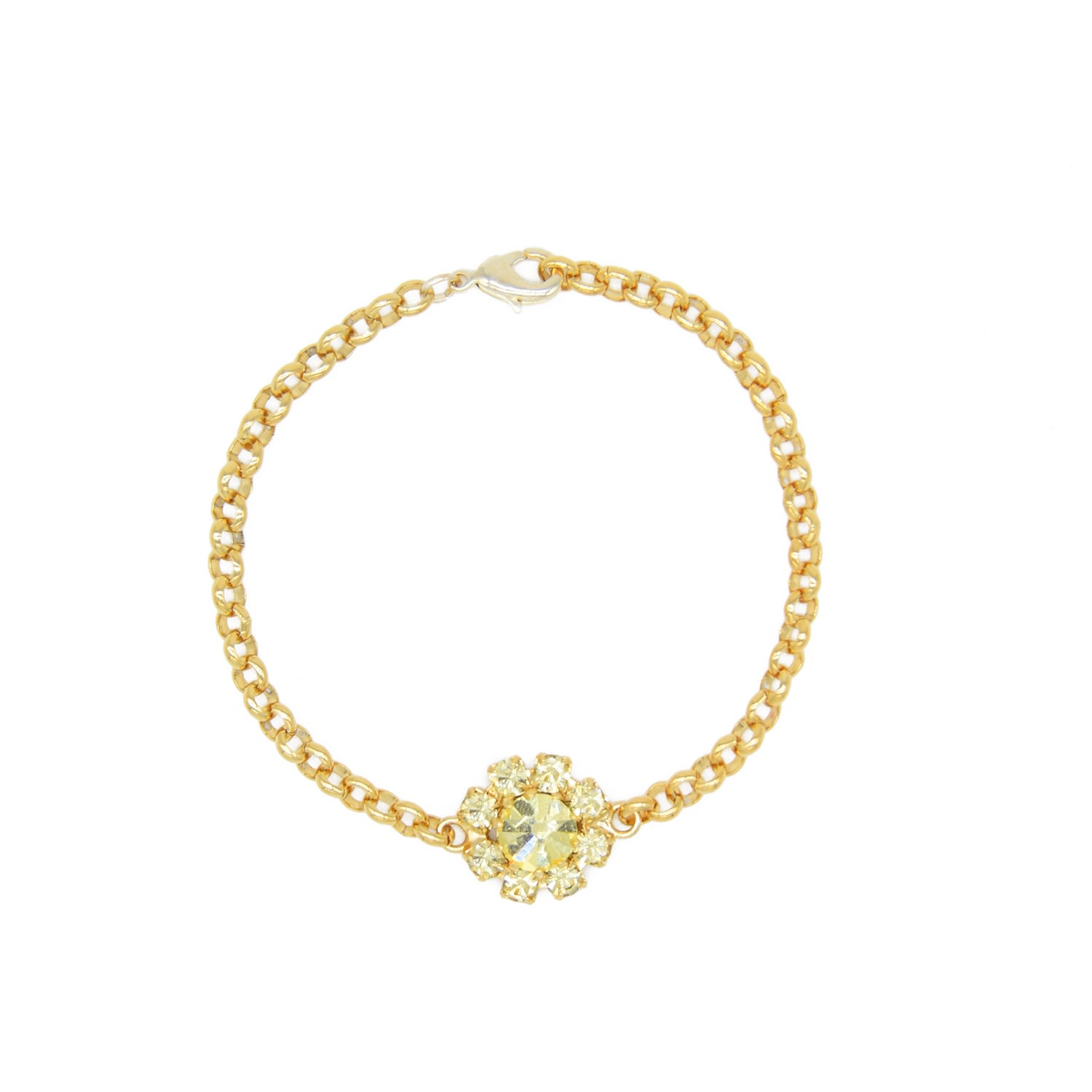 Rosaspina Firenze Women's Florentine Garden Yellow Bracelet In Yellow
