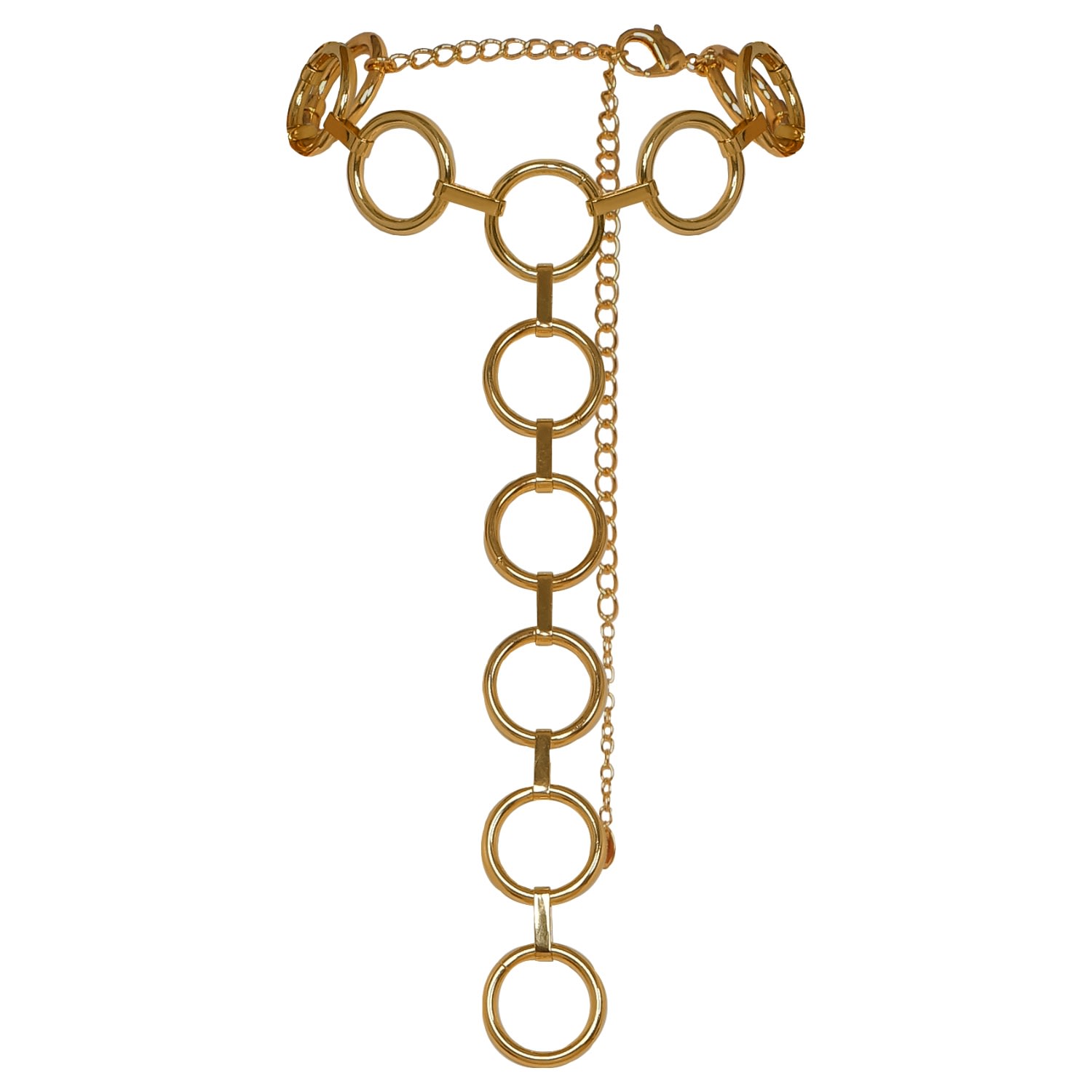 Antoninias Women's Alluring Elegant Chocker Necklace In Gold