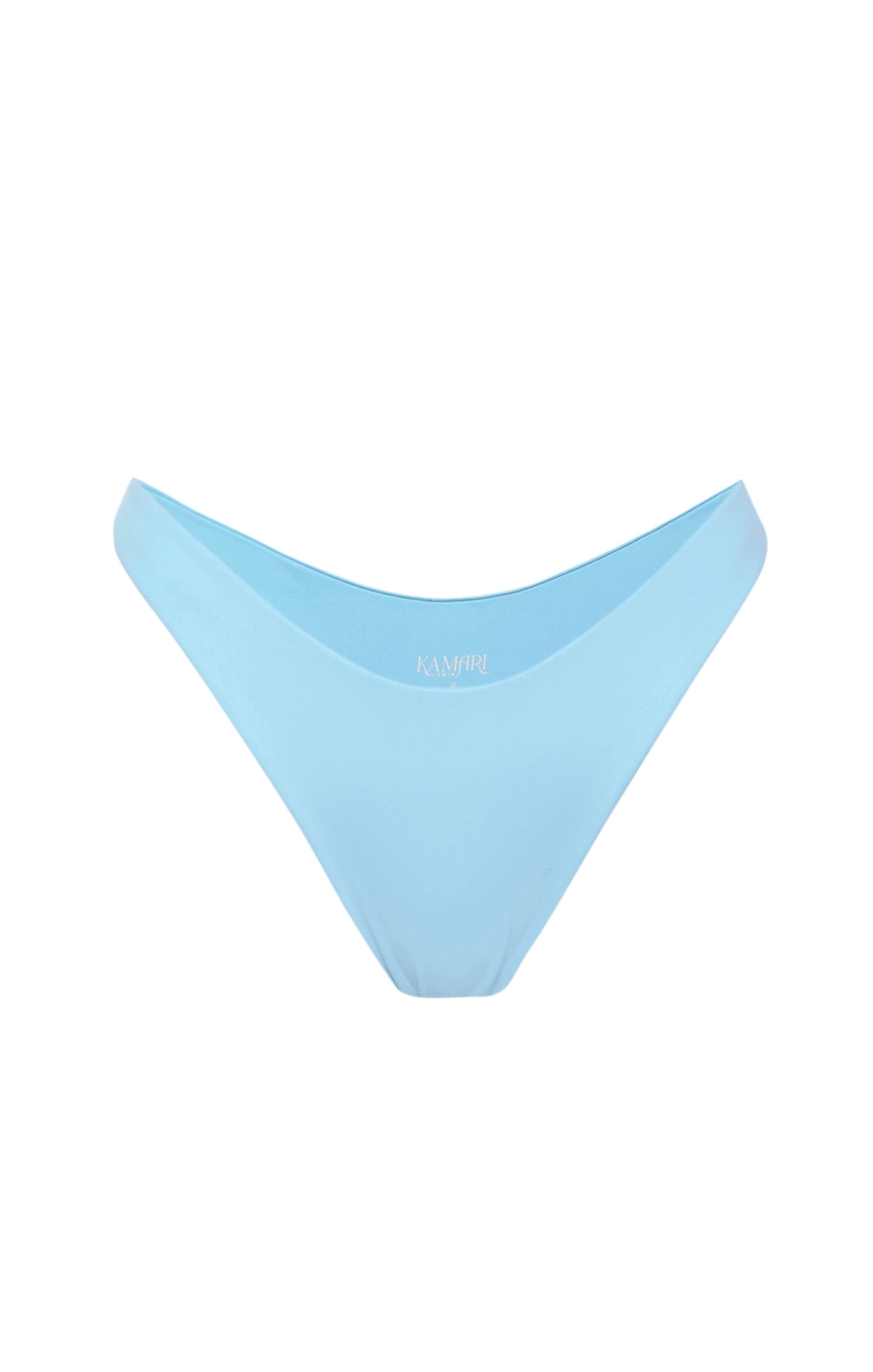 Icey High Cut Thong Bikini Bottoms, Kamari Swim LLC