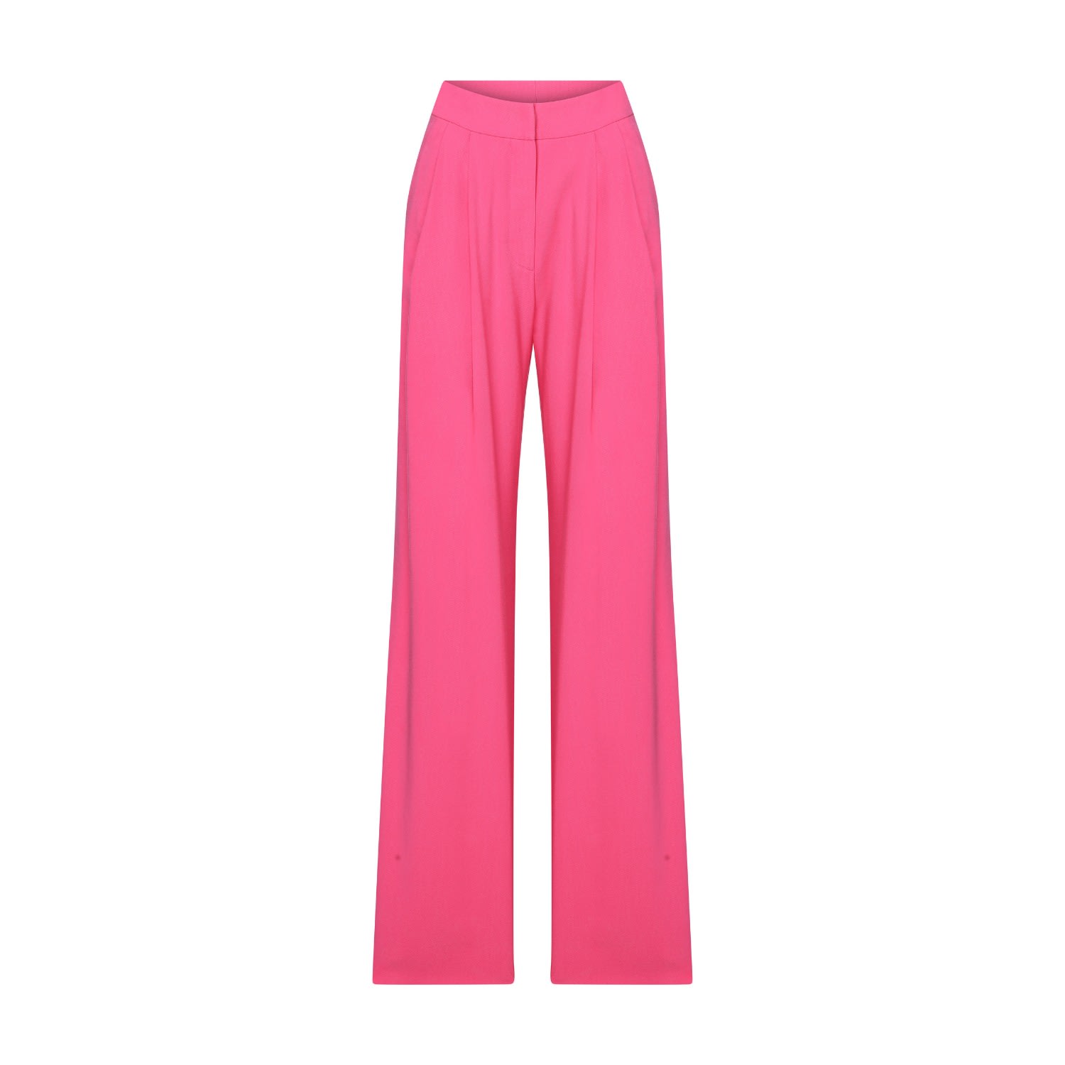 Nazli Ceren Women's Pink / Purple Tina Wide-leg Trousers In Bubble Gum Pink In Pink/purple