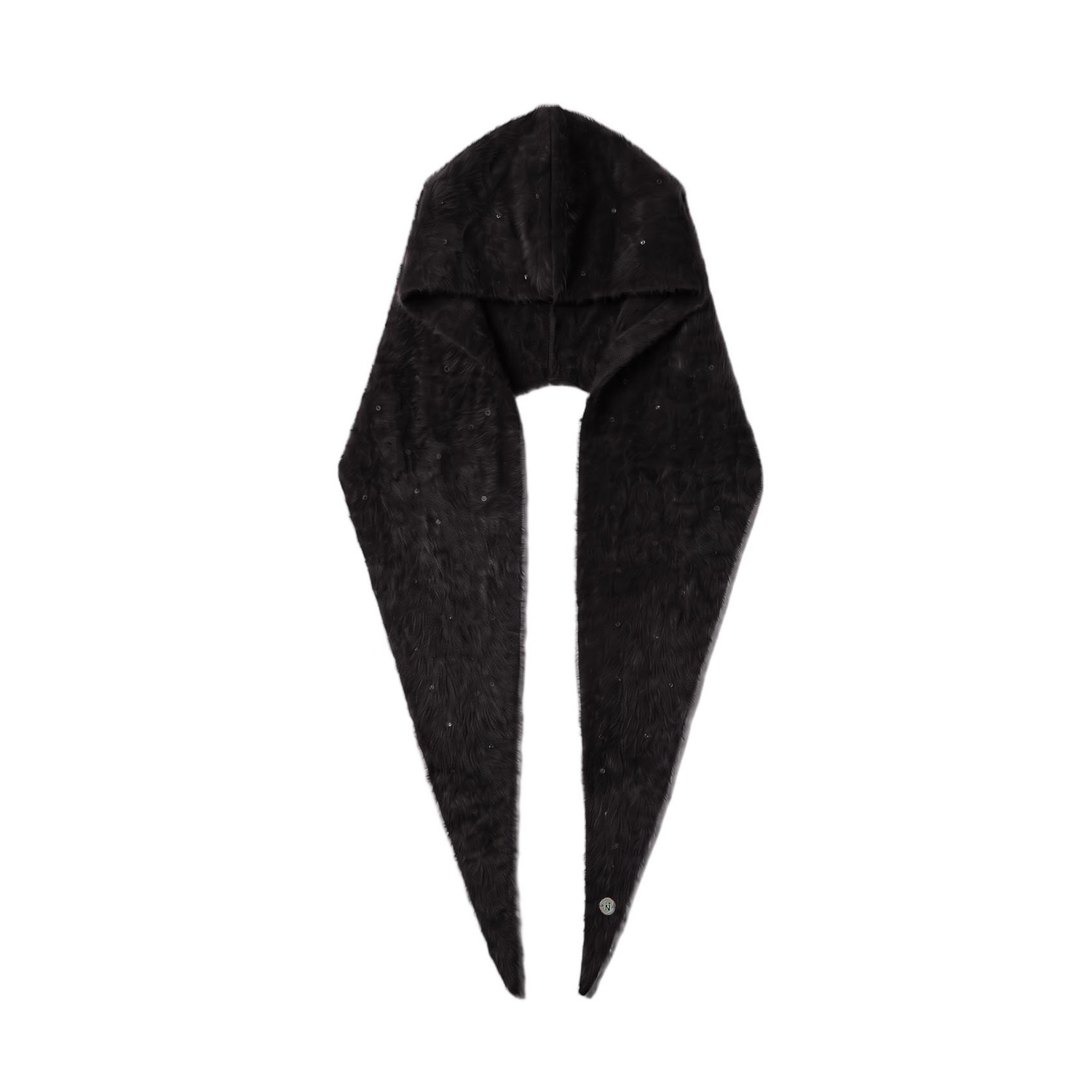 Nooki Design Women's Baldwin Hooded Scarf - Black