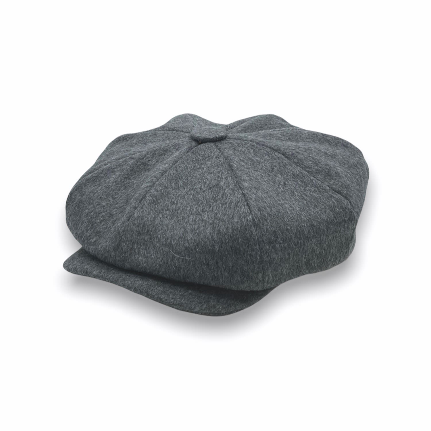 Women’s Rileys Companion - Grey Cashmere Baker Boy Cap Small Mister Miller - Master Hatter