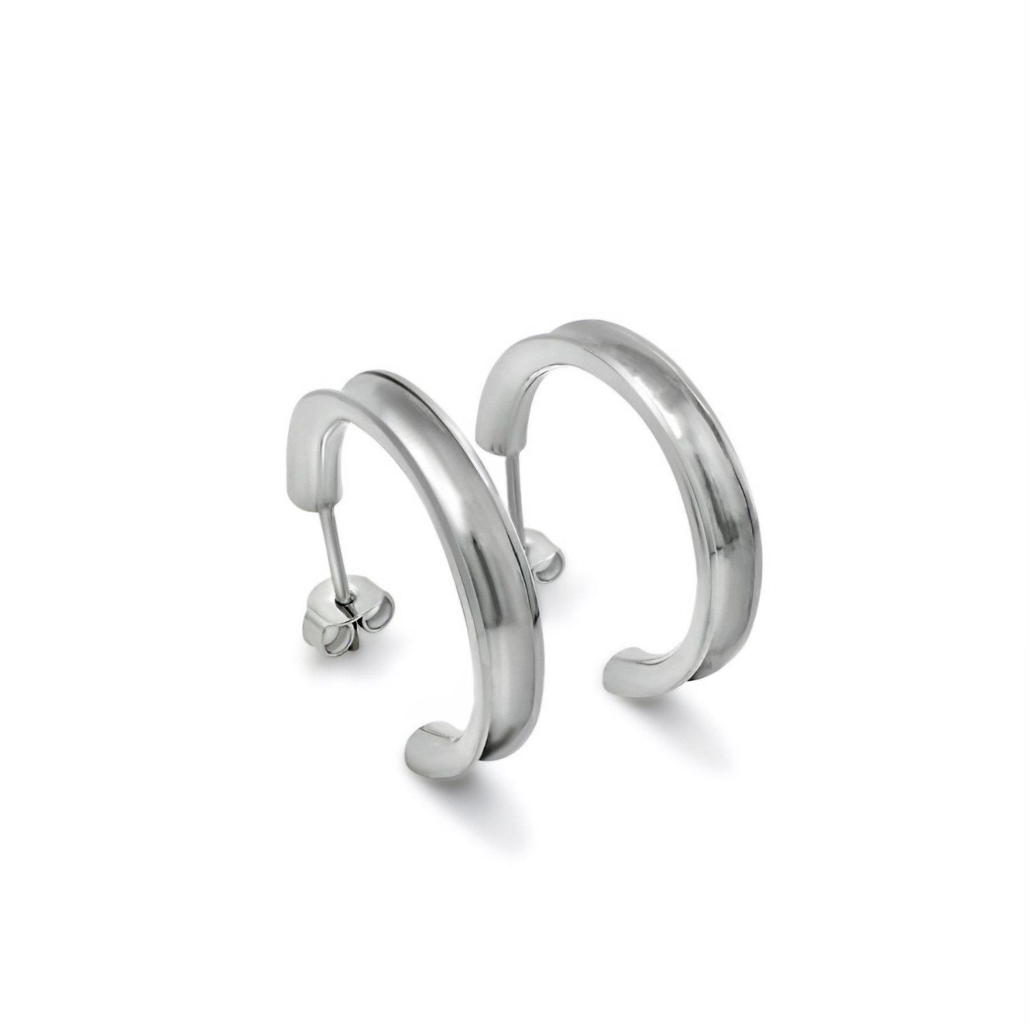 Hik&rós Women's Ria Silver Hoops