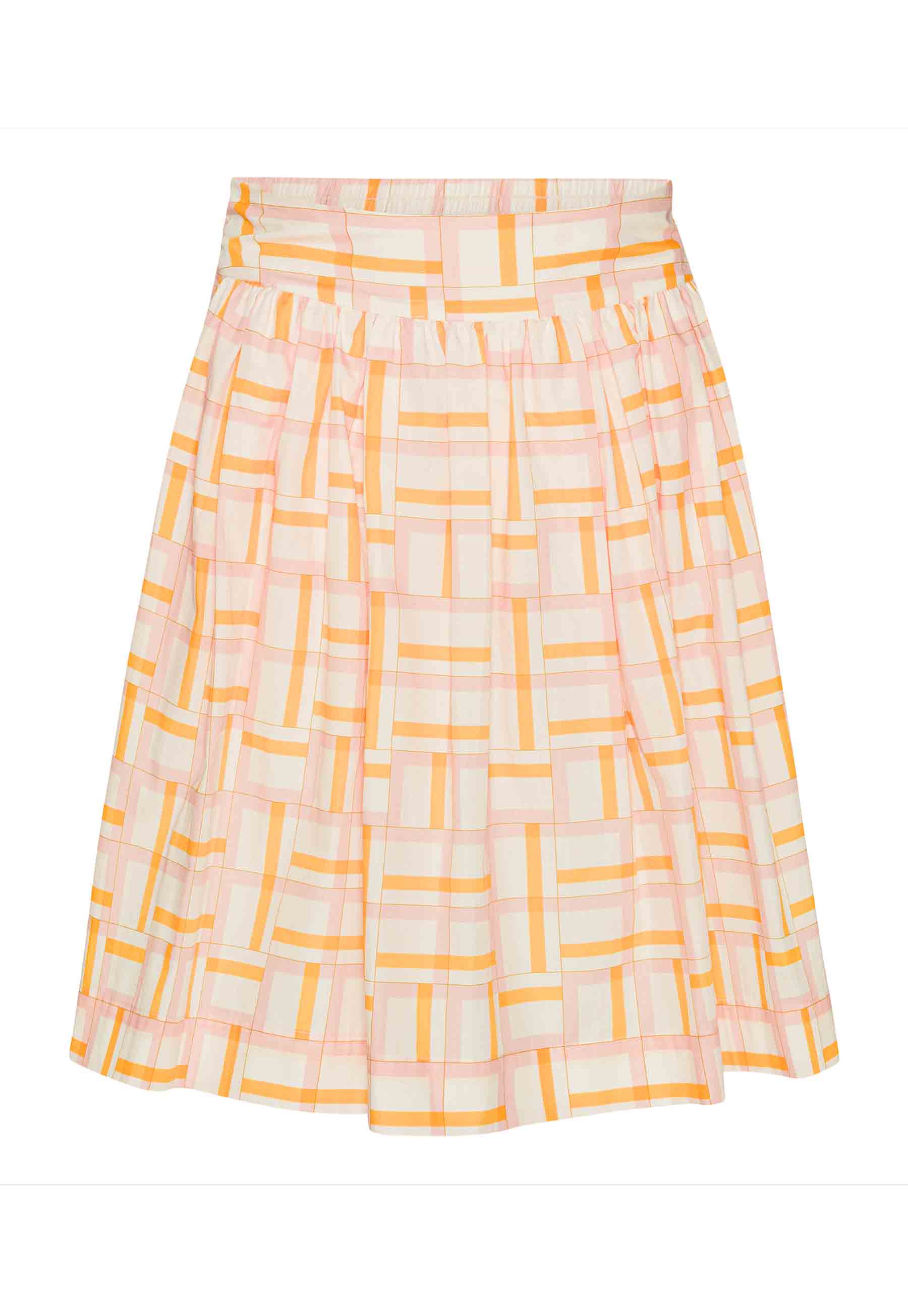 Grobund Women's Yellow / Orange  Svala Skirt - The One With Mosaic