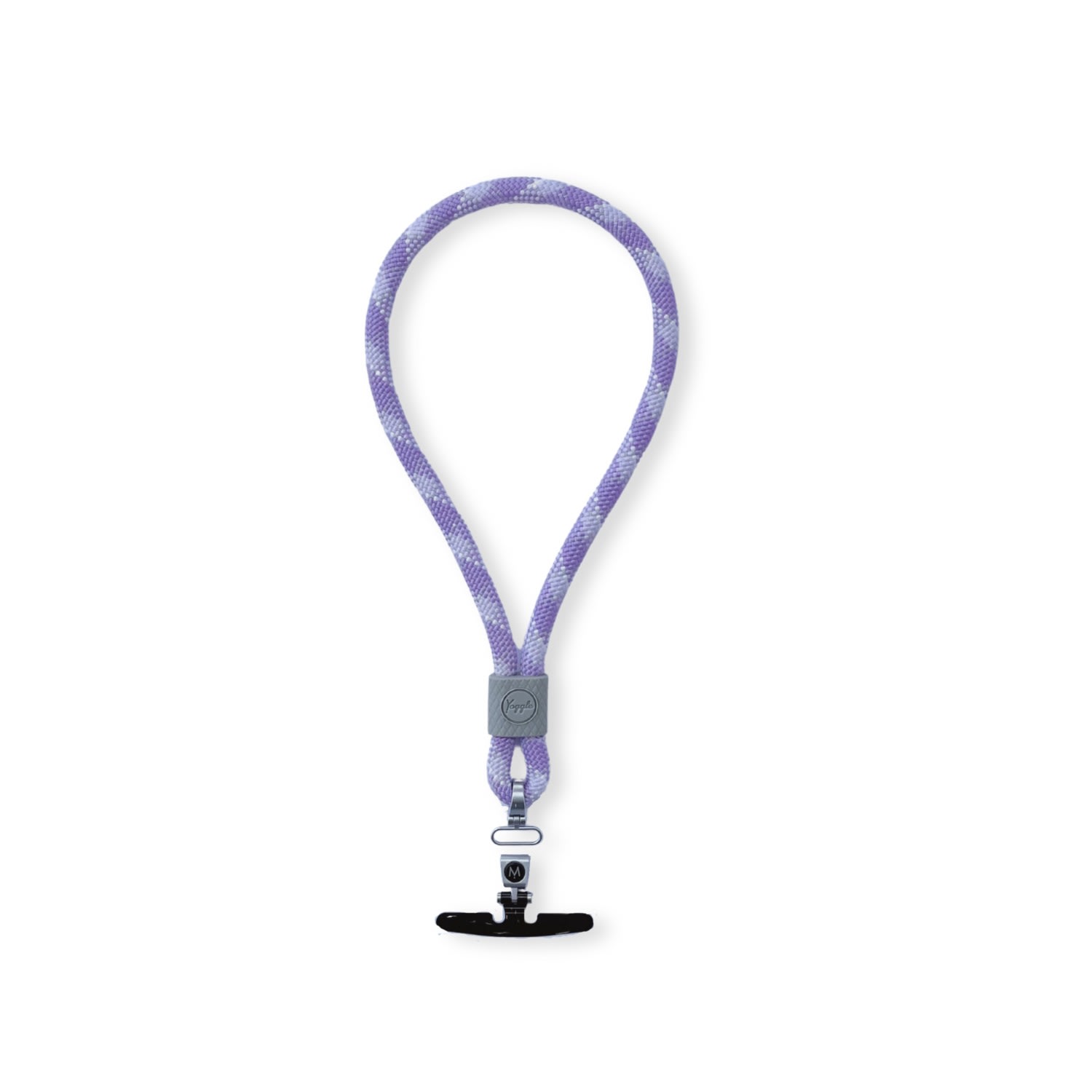 M.craftsman Yoggle Click Hand Wrist Phone Strap - The Dahl - Purple In Purple