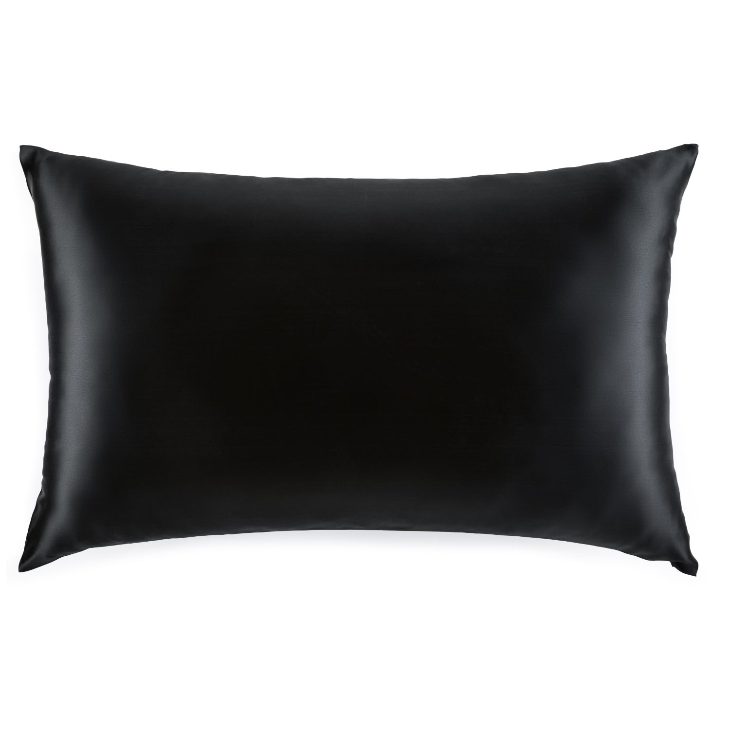 Mulberry Silk Queen Pillowcase - Black Silk Works London