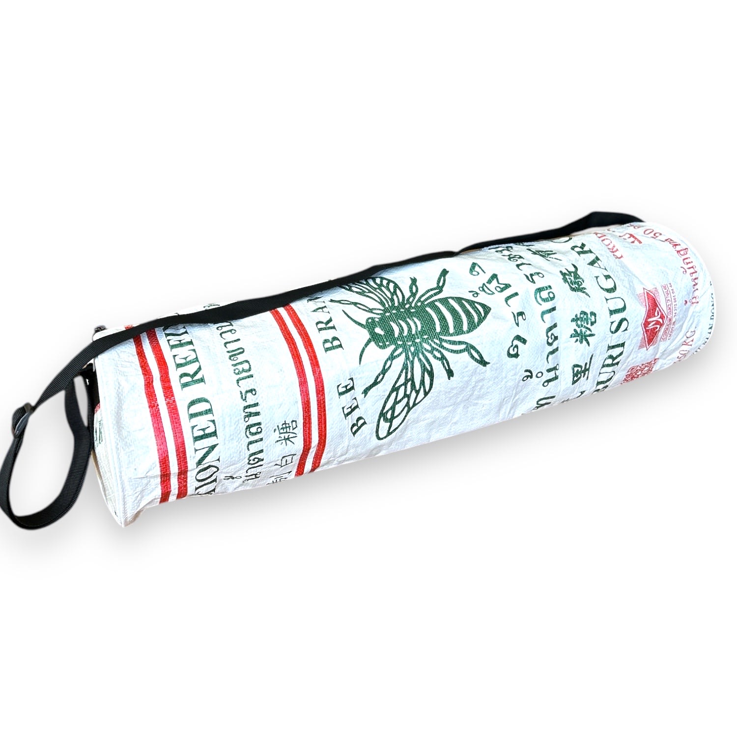 Torrain Recycled Bags Women's White Bee Anahata Yoga Mat Bag