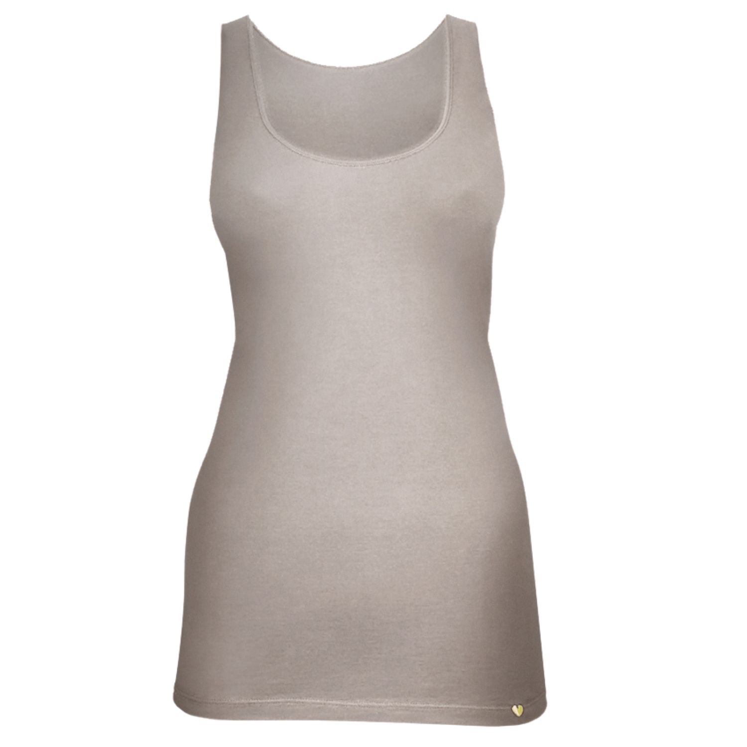 Zd Zero Defects Women's Neutrals Juno Tank Top Soy Fiber - Luxurious Comfort - Color Beige In Beige